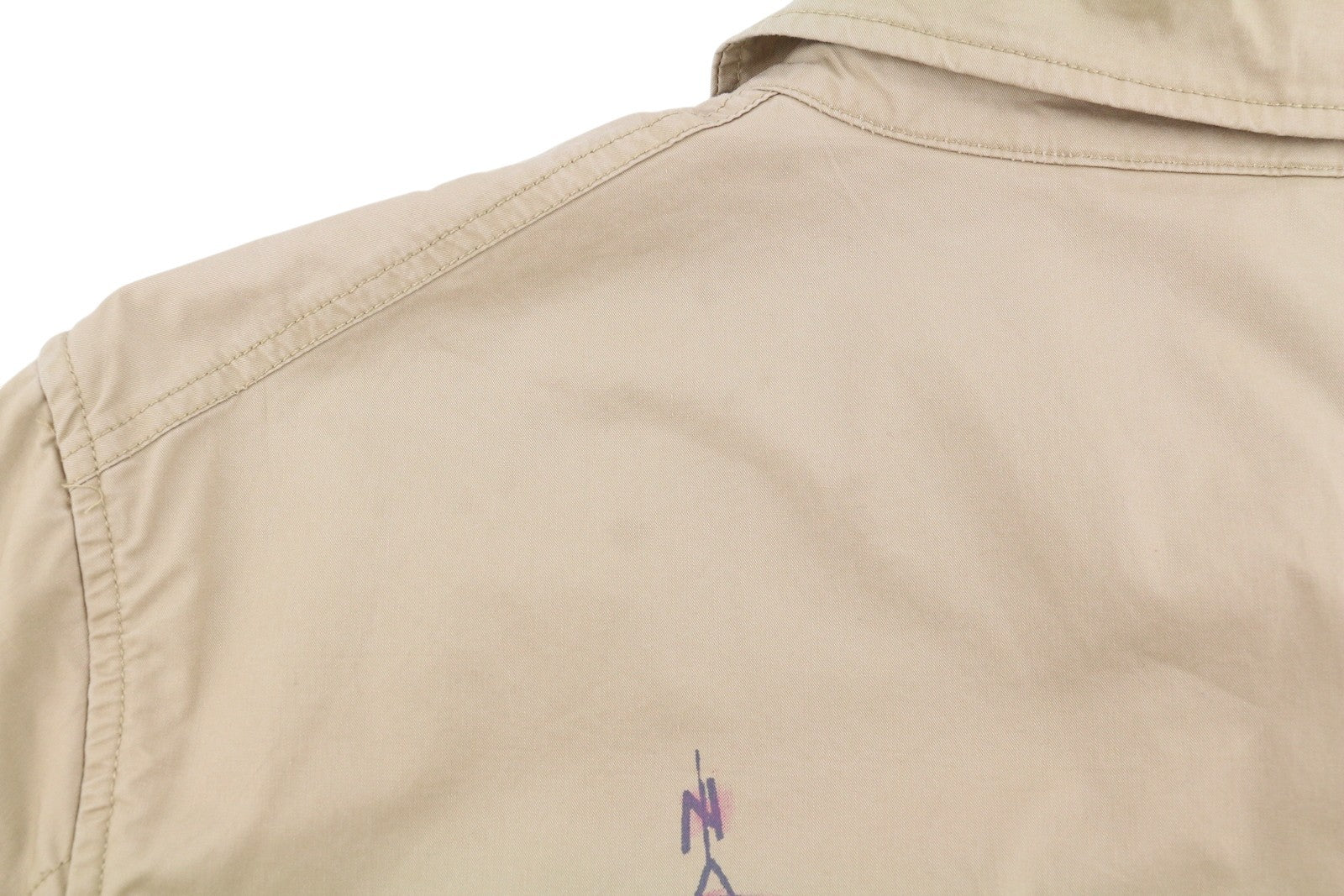 SCOTCH & SODA Men Jacket M Beige Patterned Spread Bomber