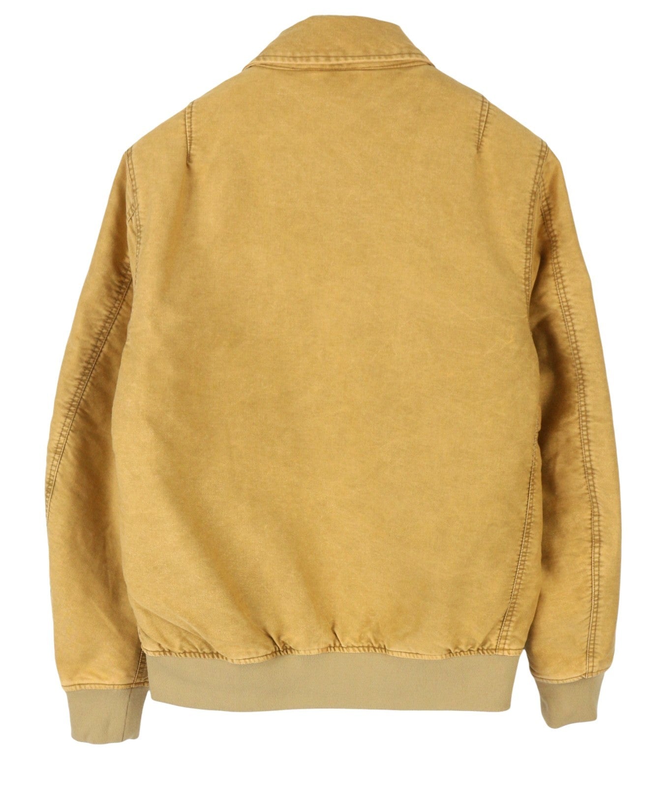 SCOTCH & SODA Men Jacket M Beige Padded Spread Full Zip Bomber