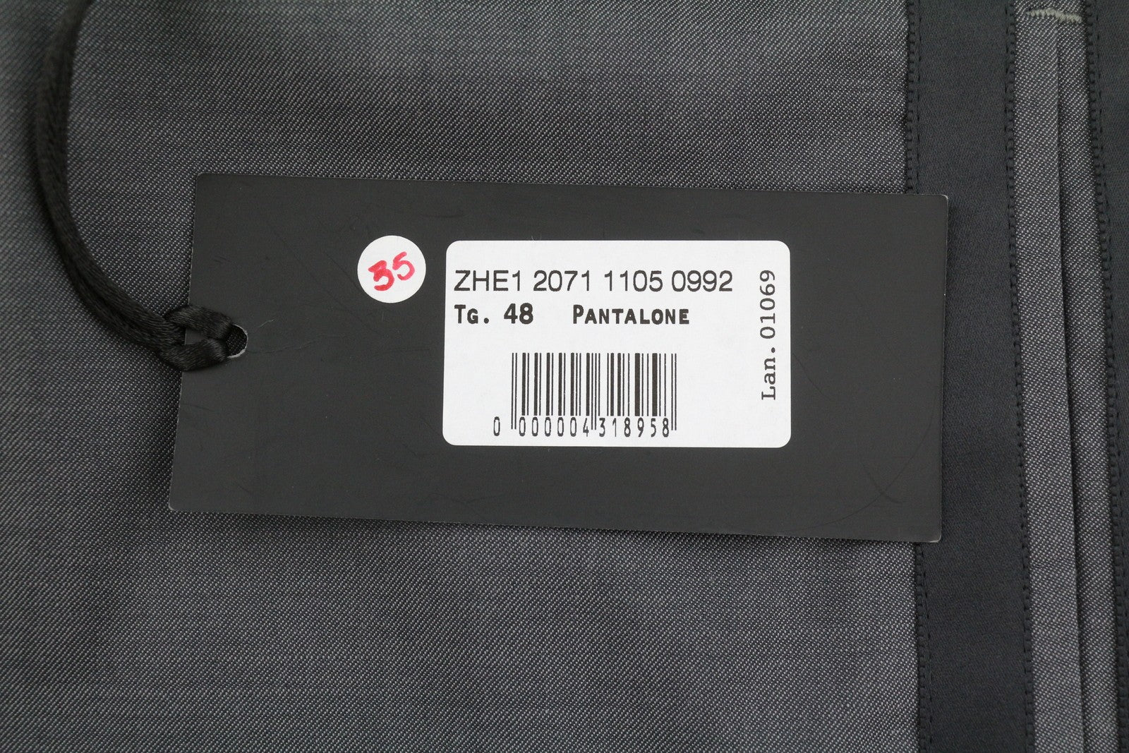 JOHN RICHMOND Women Trousers EU44 W33 Grey Wool Side Line Flared Leg