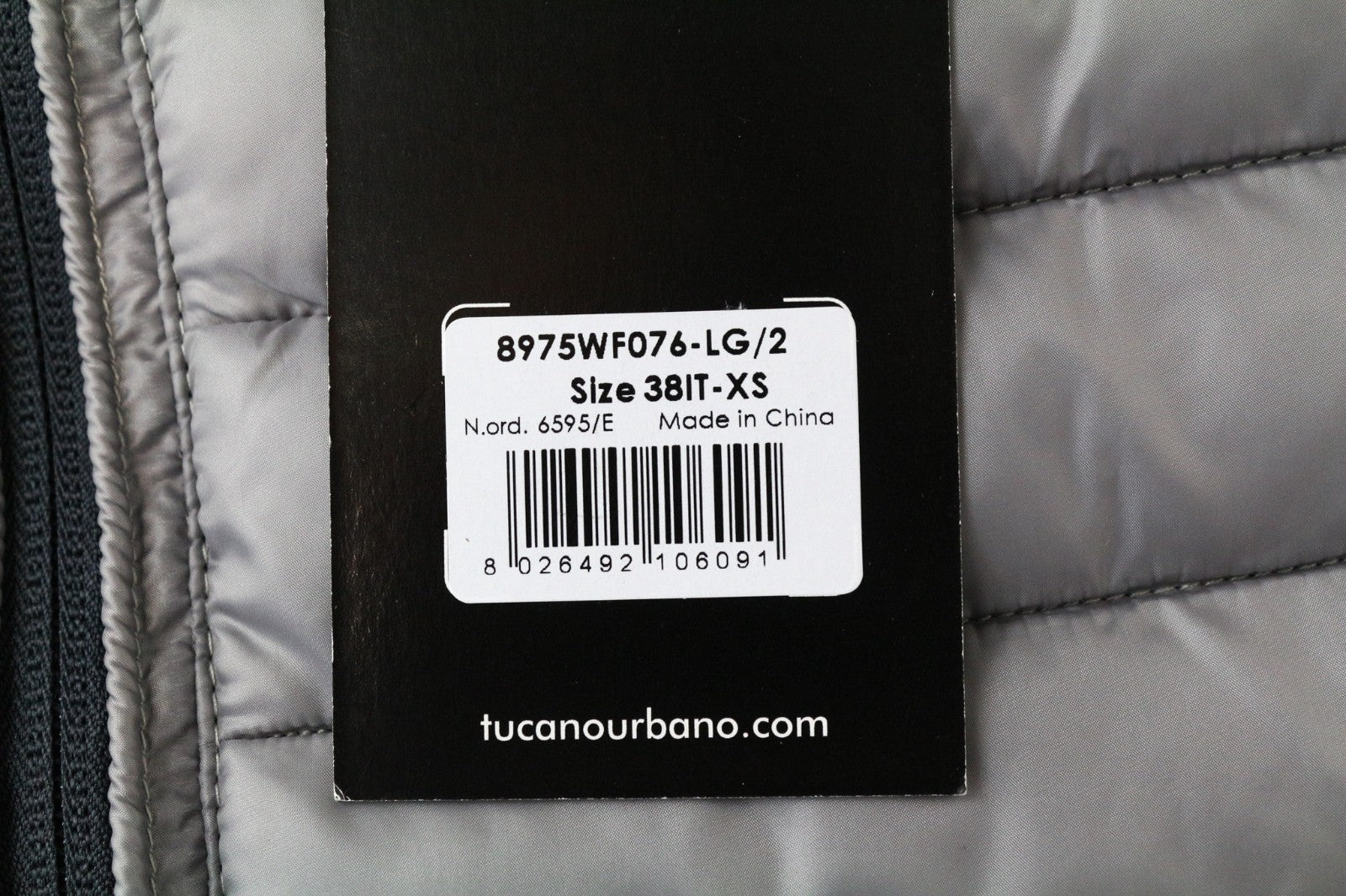 TUCANO URBANO Lot Pack Women Jacket IT38 XS Grey Down Motorcycle Breathable