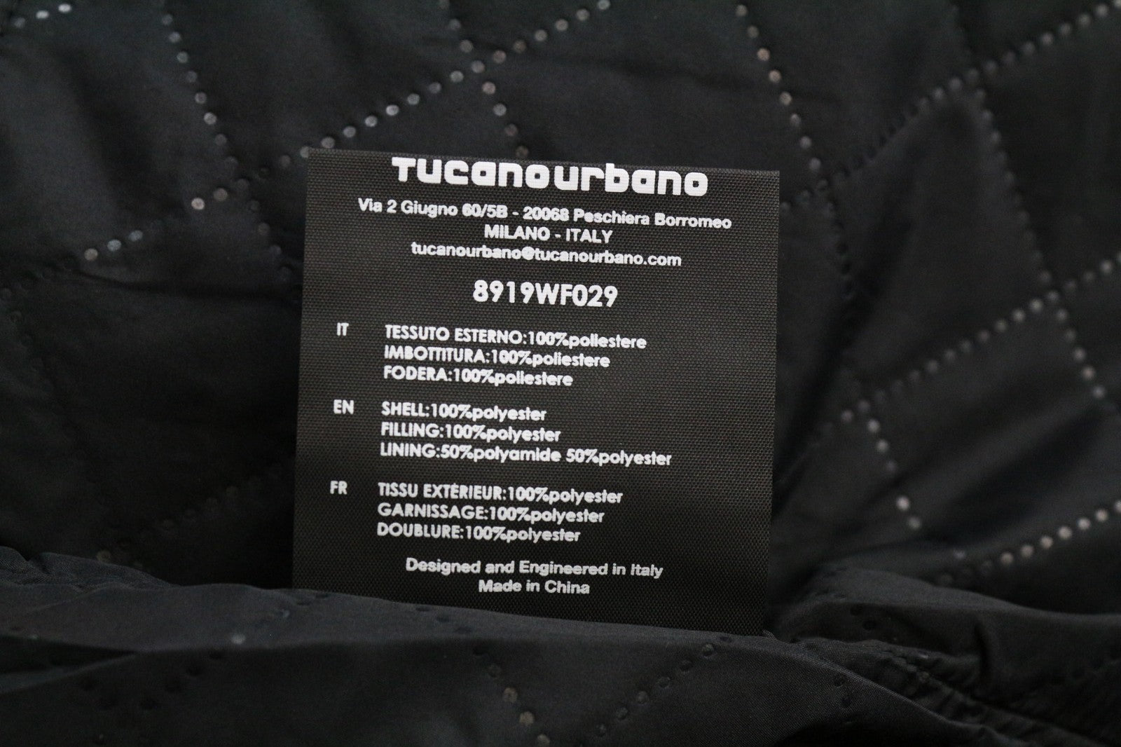 TUCANO URBANO Iris Women Jacket IT38 XS Black Scooter Windproof Breathable Zip