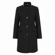 TUCANO URBANO New Carmen Women Coat IT40 S Black Motorcycle Breathable Wool