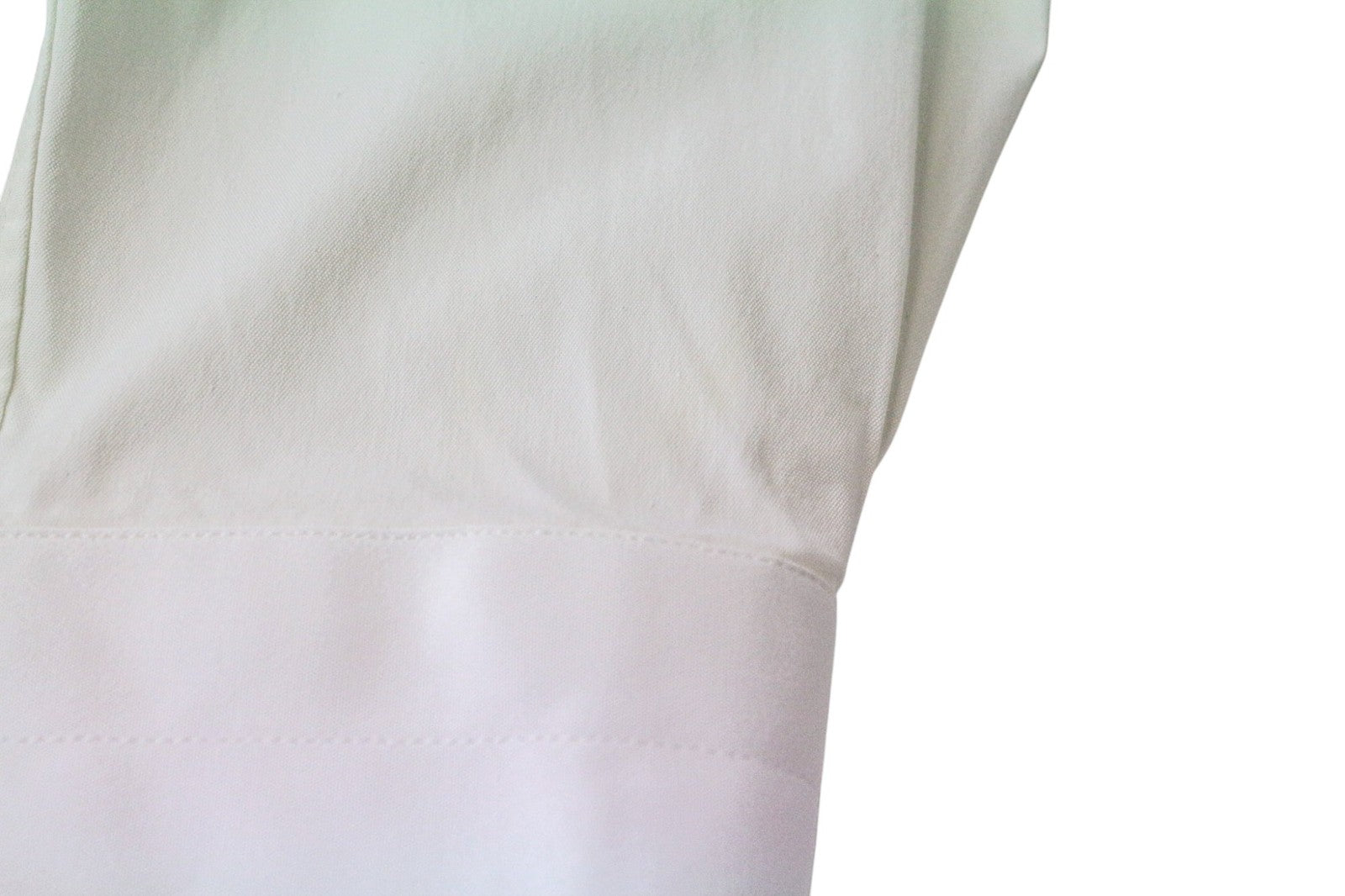 SUITSUPPLY Men Shirt 35/ 13 1/2 White Extra Slim Fitted Formal Stretch Cotton