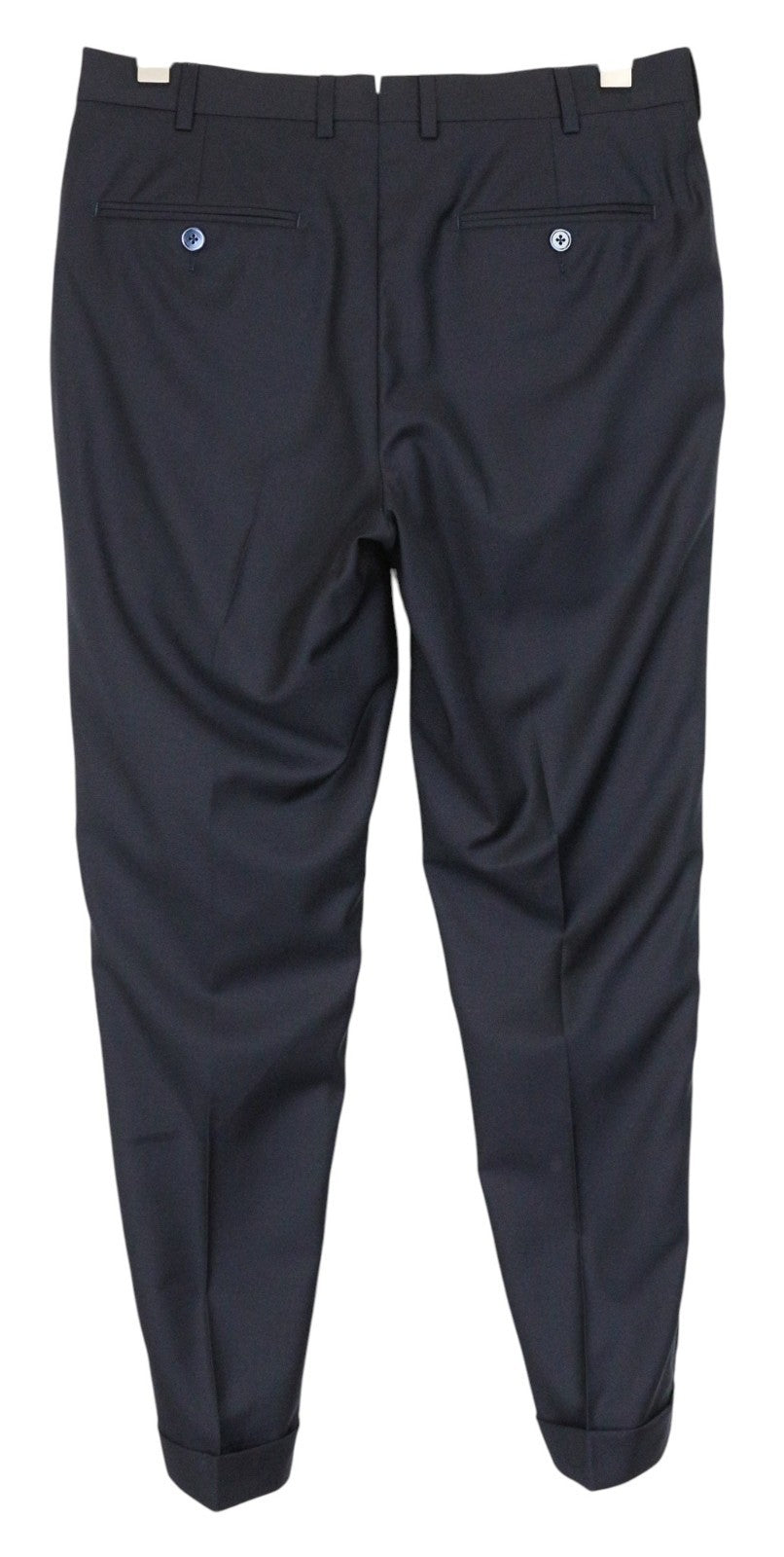 SUITSUPPLY Ferrara Men Suit UK38S Navy Blue 2-Piece Formal Slim Cut Pure Wool