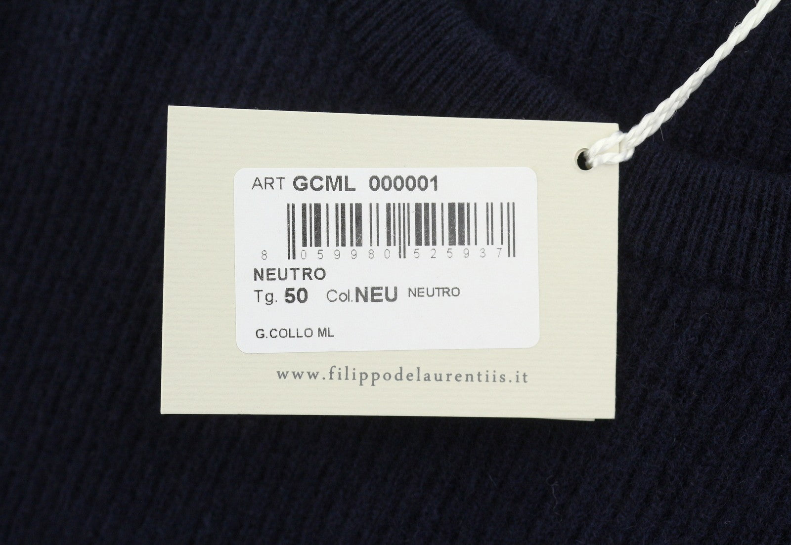 Blue Knit Jumper