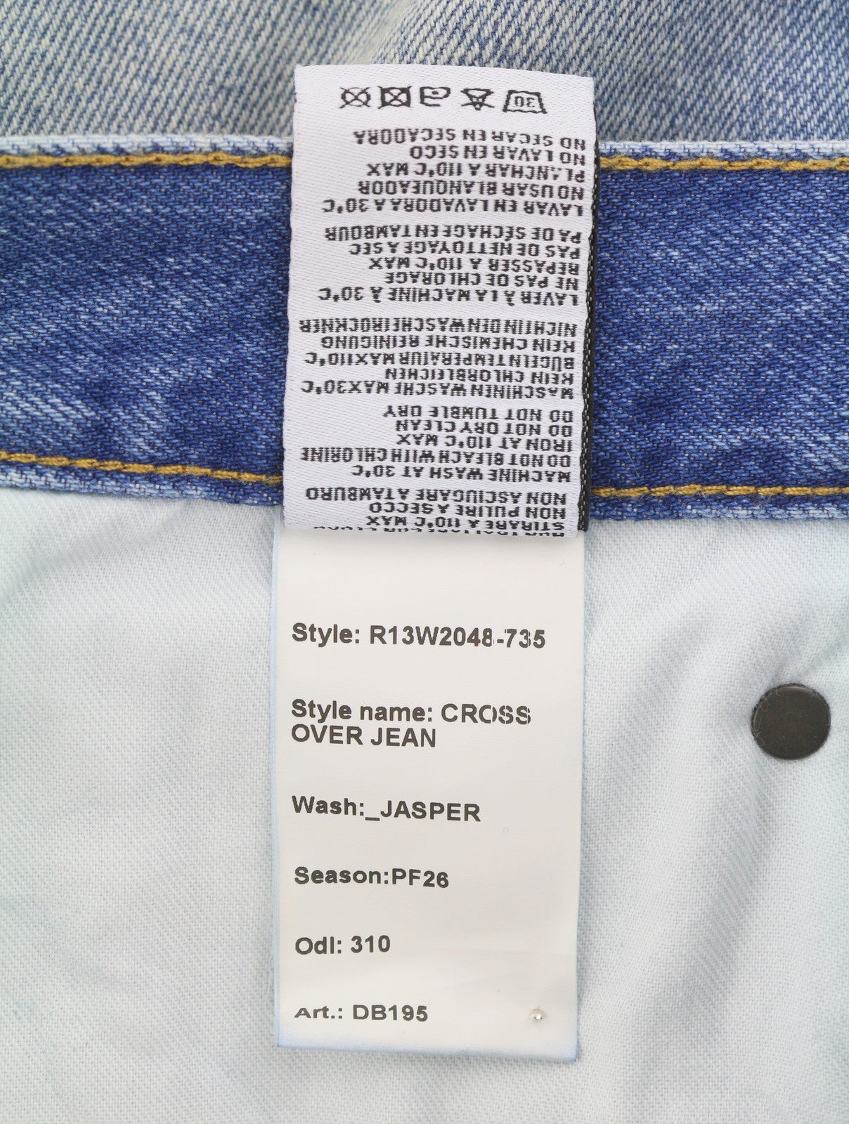 Jeans Cross Over