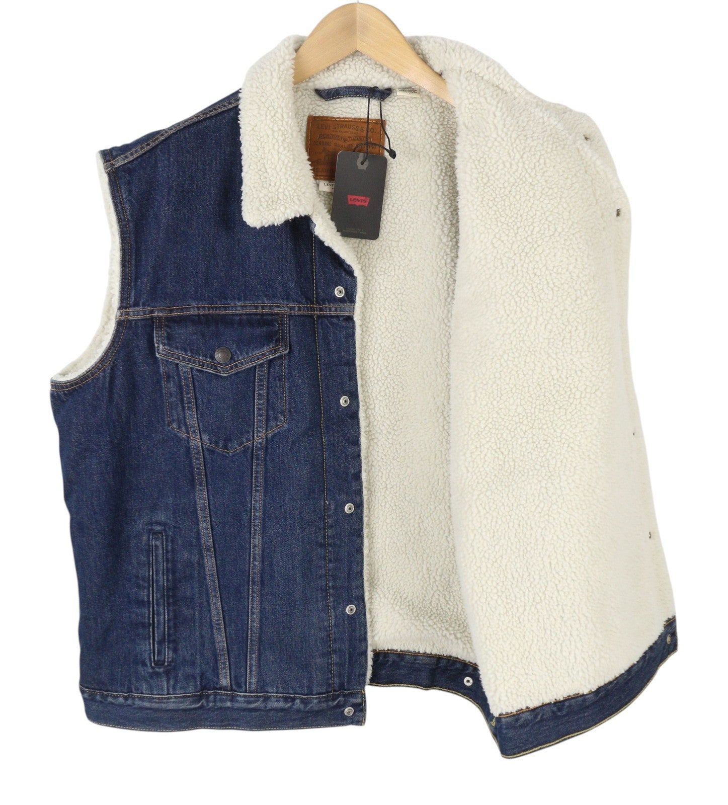 Blue Denim Waistcoat