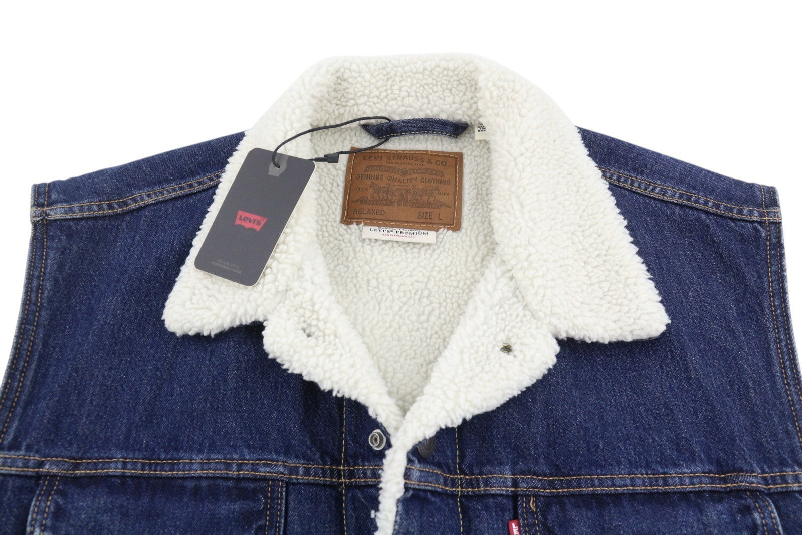 Blue Denim Waistcoat
