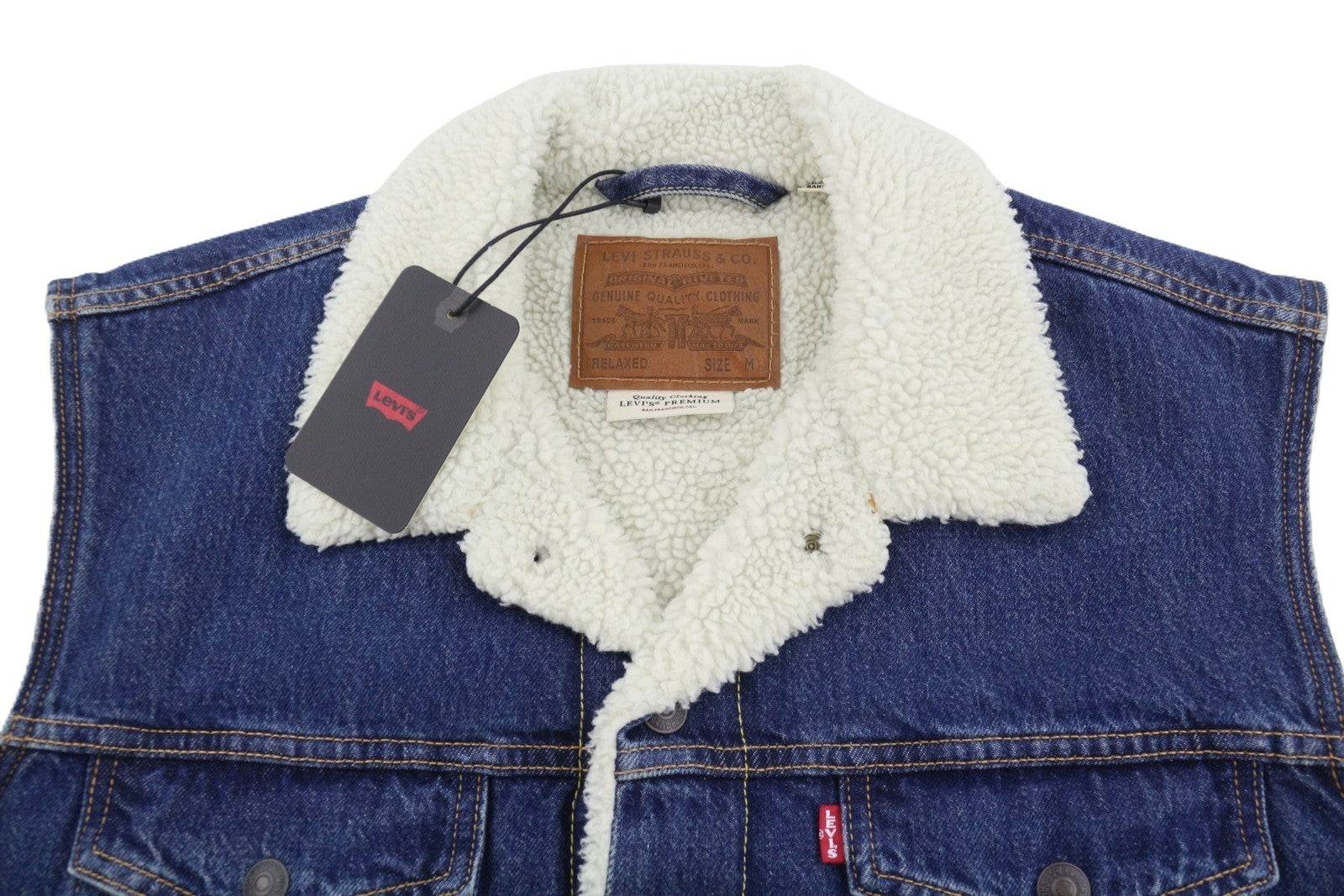 Blue Denim Waistcoat