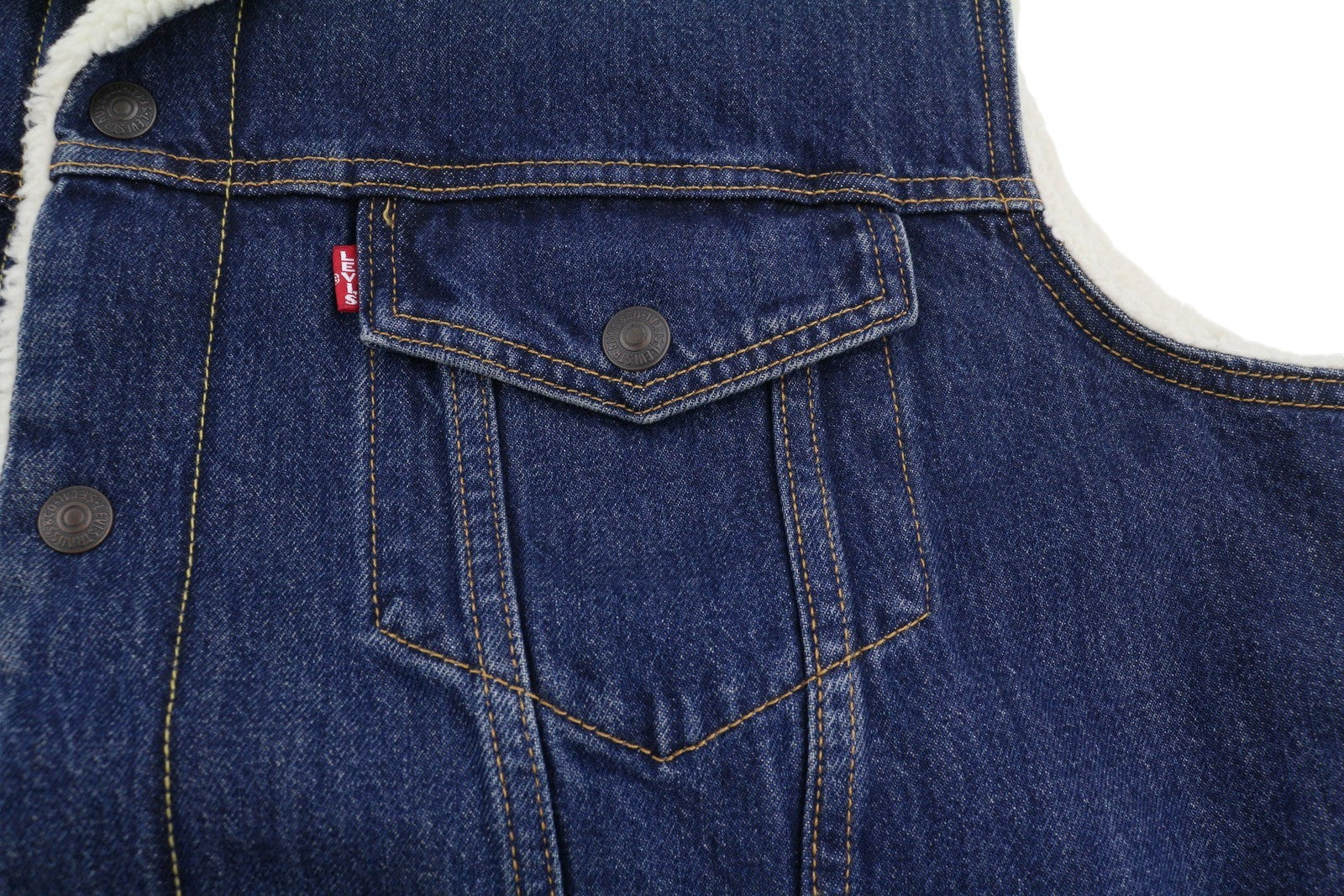 Blue Denim Waistcoat