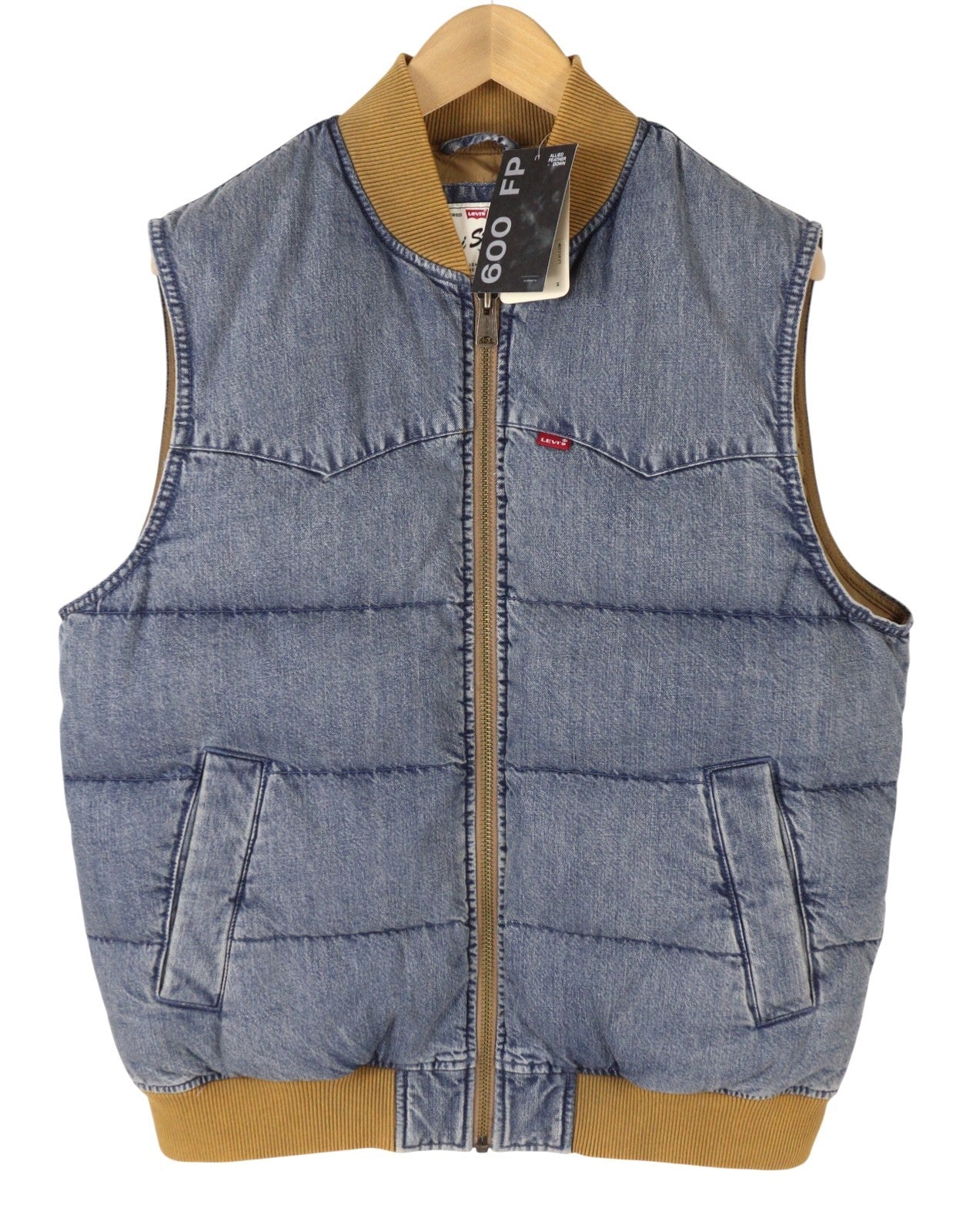 Blue Denim Waistcoat