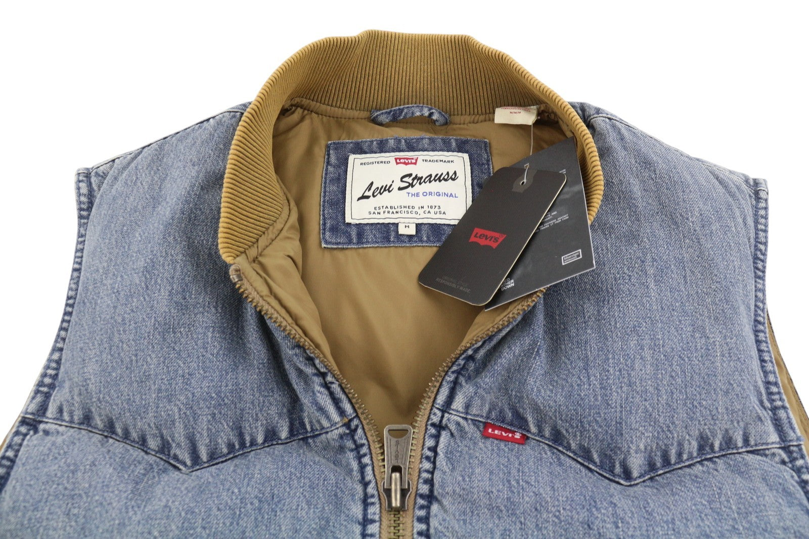 Blue Denim Waistcoat