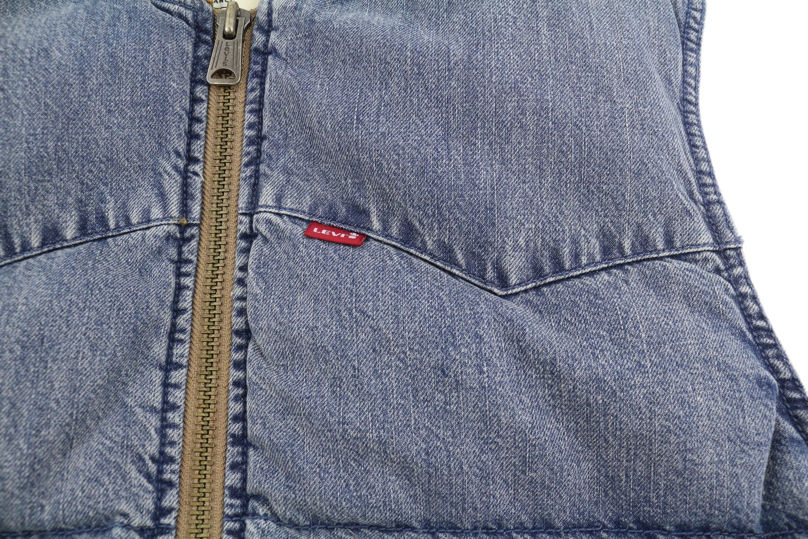 Blue Denim Waistcoat