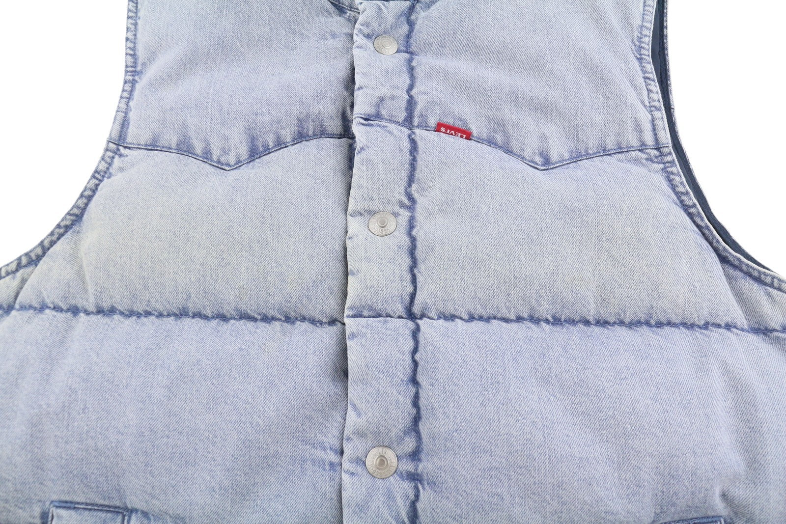 Blue Denim Waistcoat