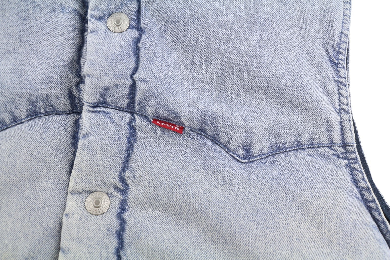 Blue Denim Waistcoat