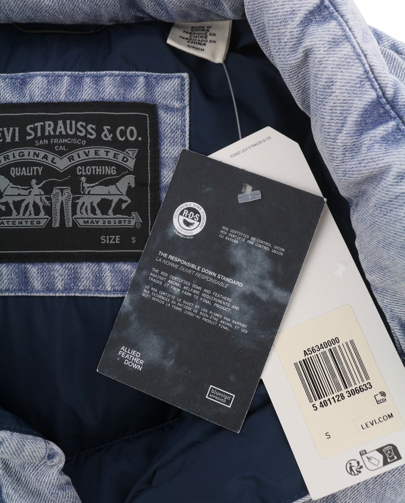 Blue Denim Waistcoat