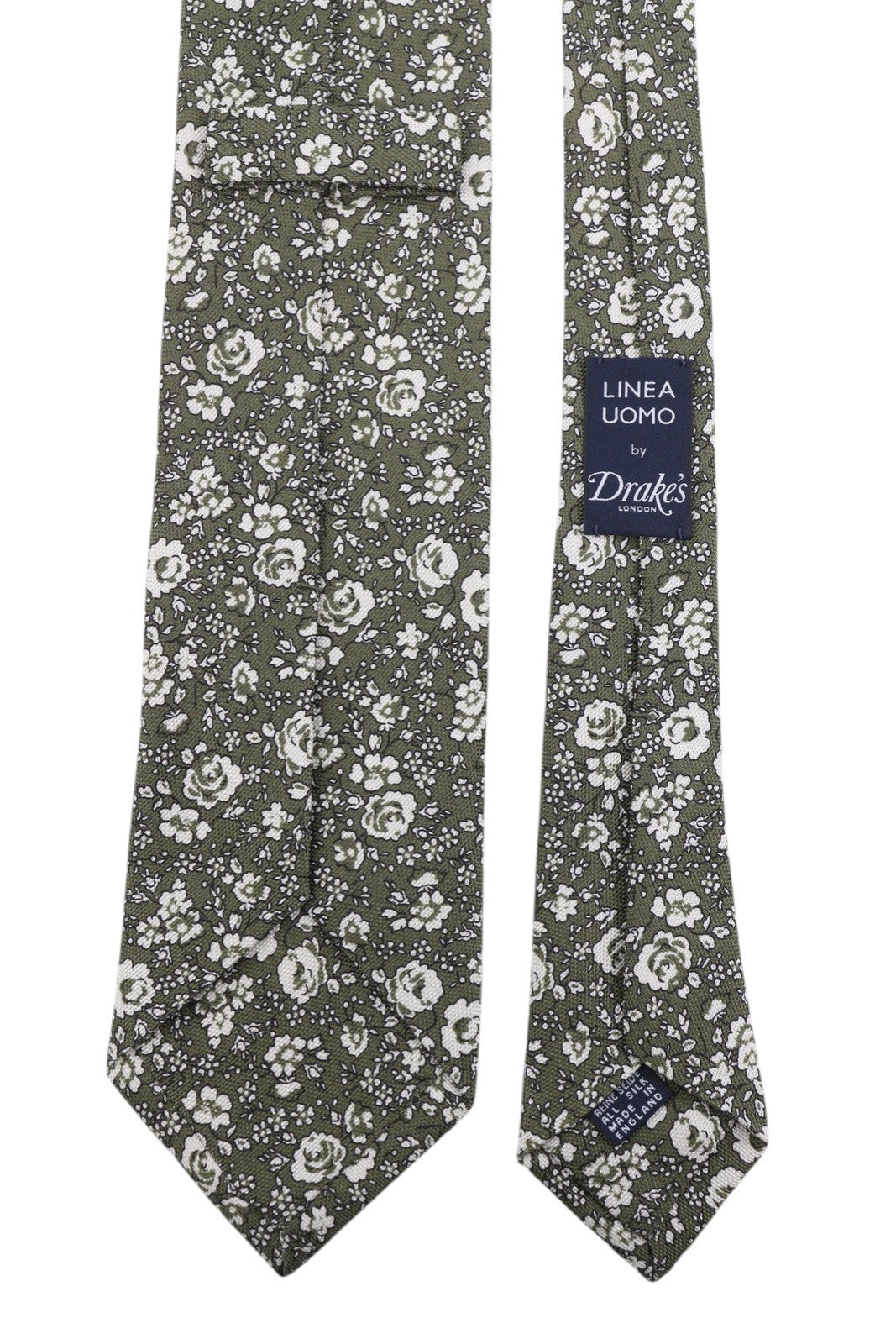 Green Silk Tie