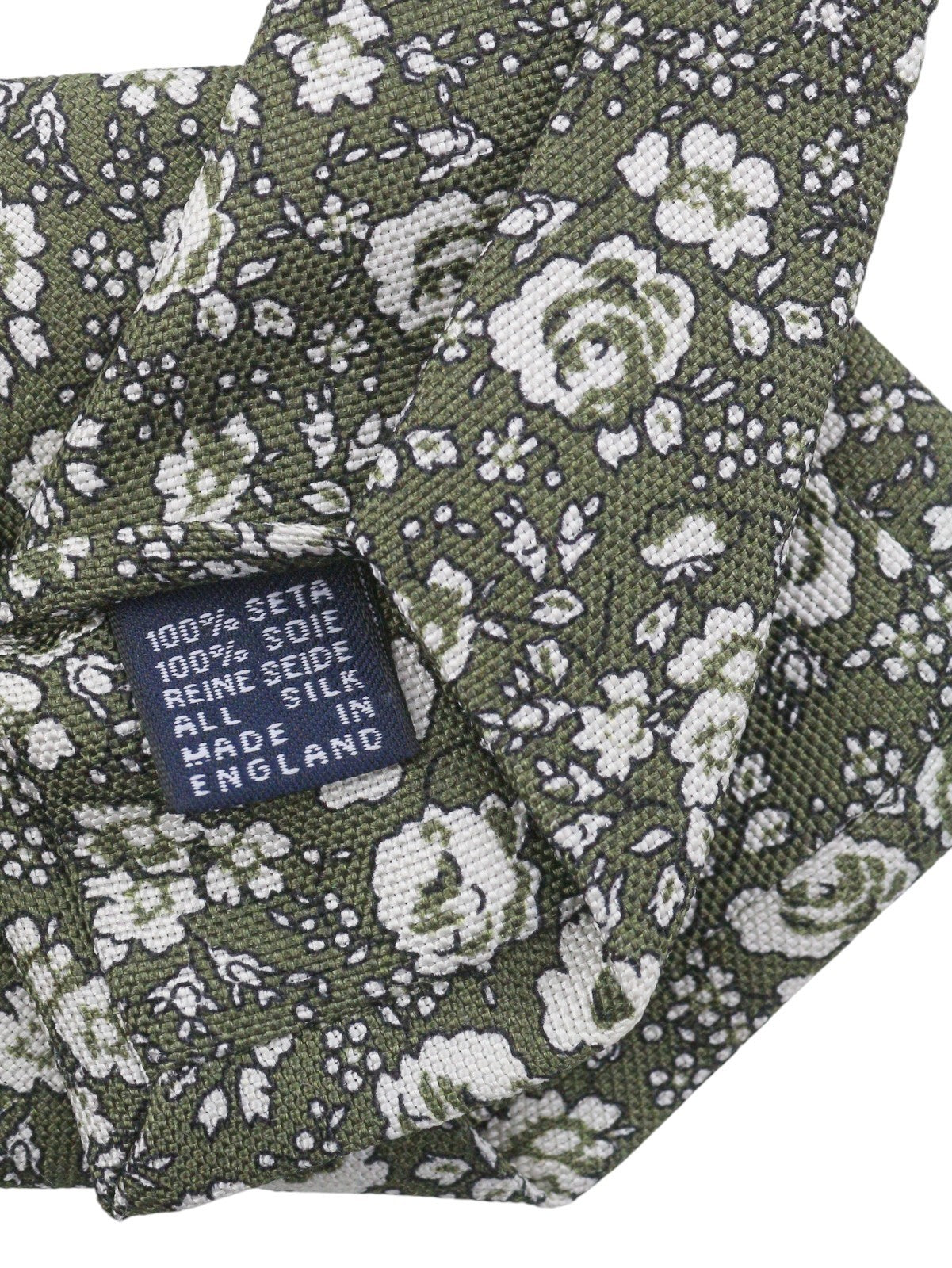Green Silk Tie