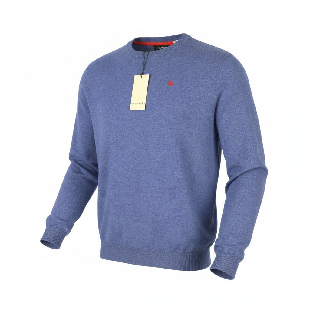 Blue Knit Jumper