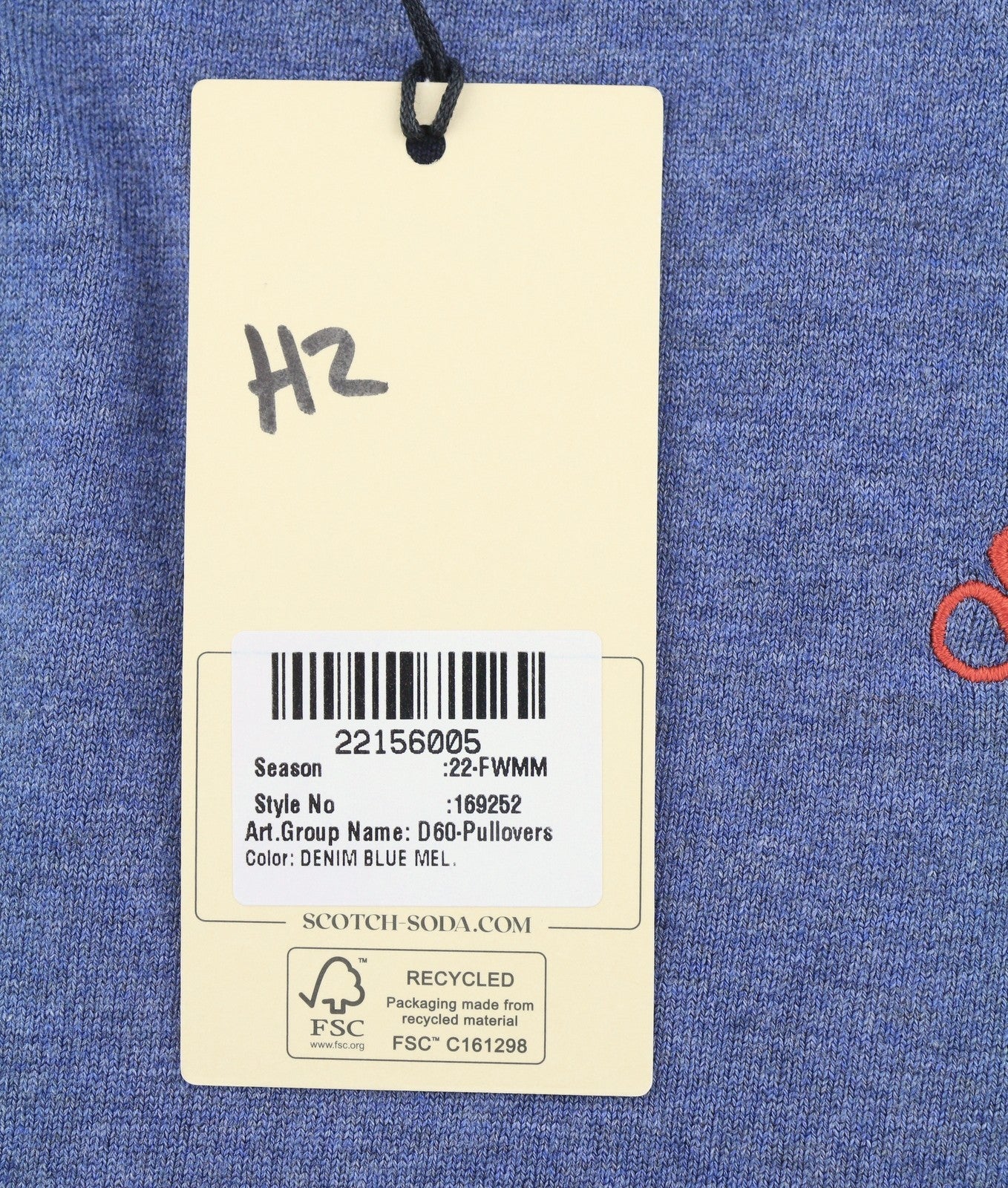 Blue Knit Jumper