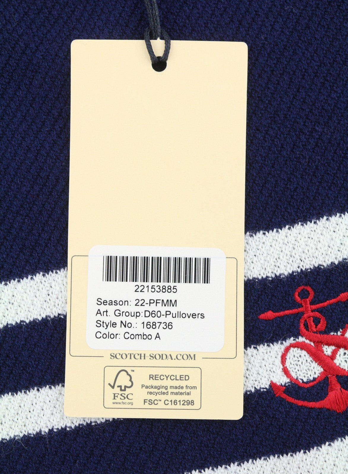 Blue Knit Jumper