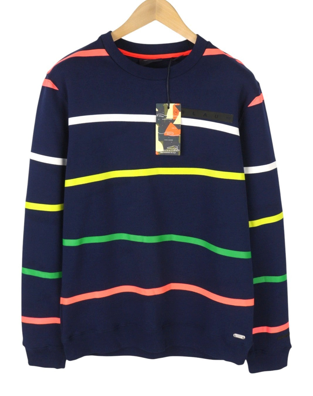 Blue Cotton Sweatshirt