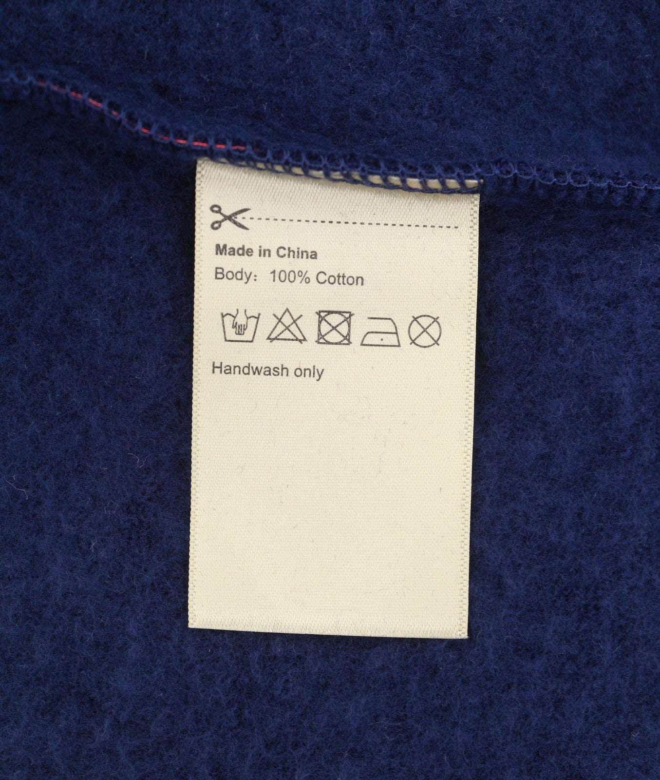 Blue Cotton Sweatshirt