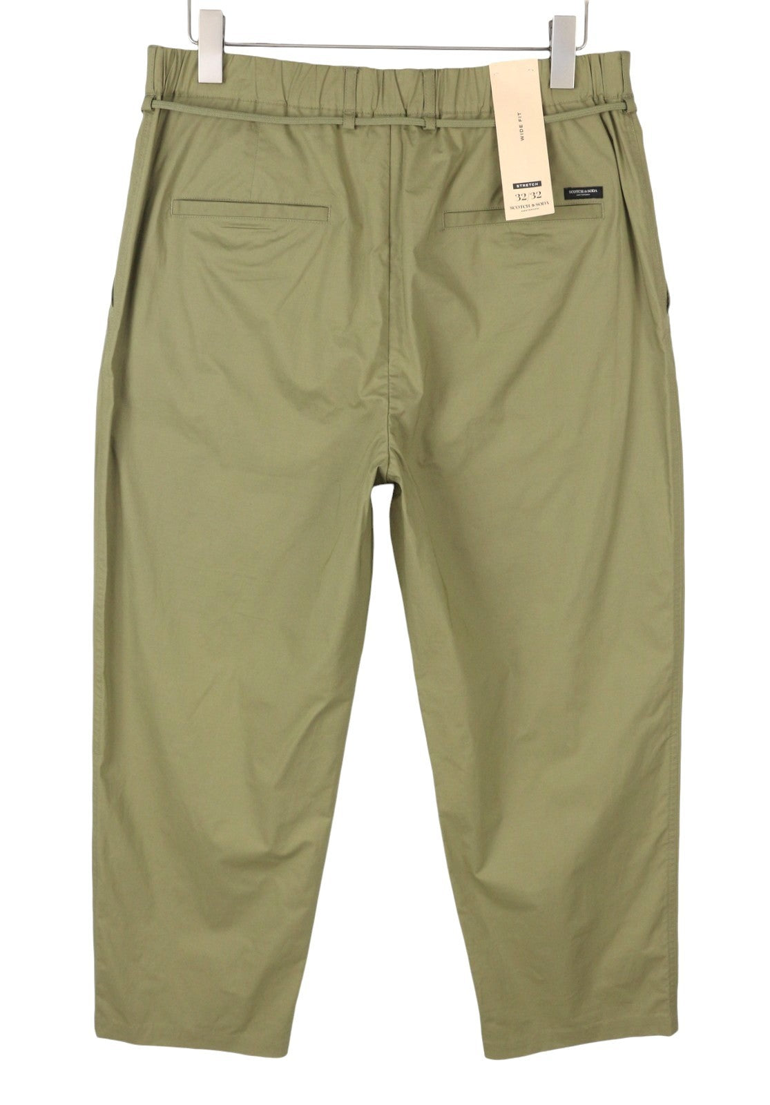 Green Cotton Trousers