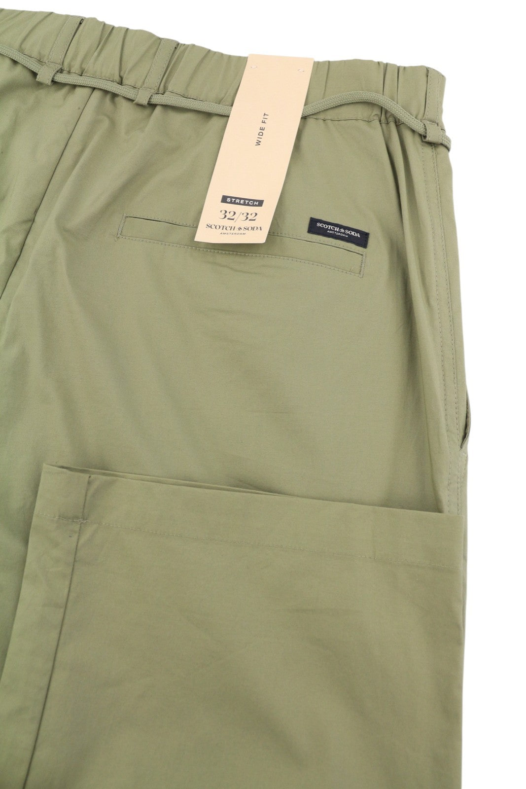 Green Cotton Trousers