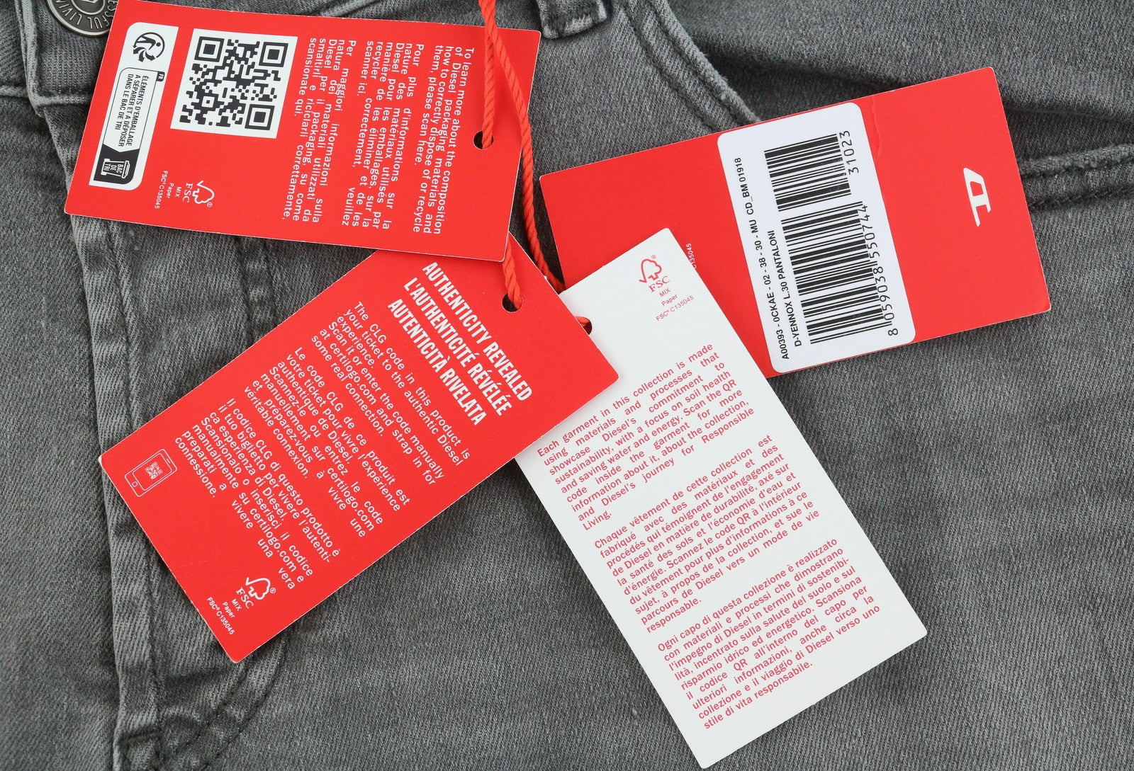 Jeans D-Yennox 0CKAE