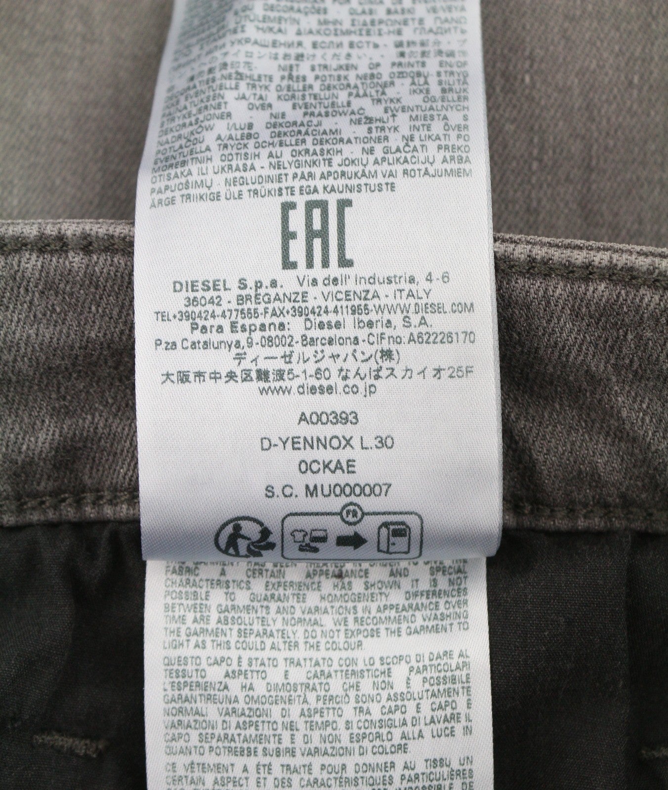 Jeans D-Yennox 0CKAE