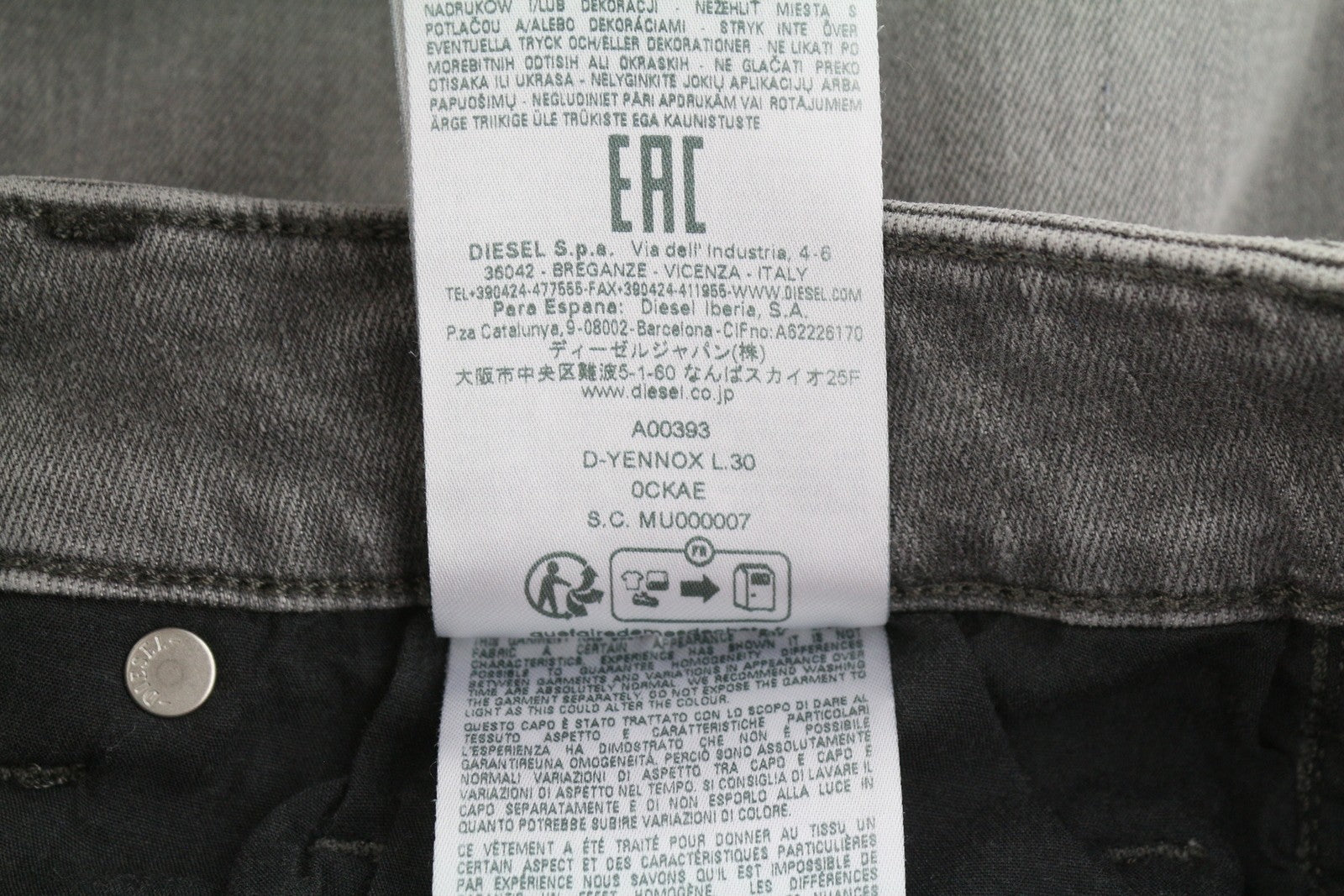 Jeans D-Yennox 0CKAE