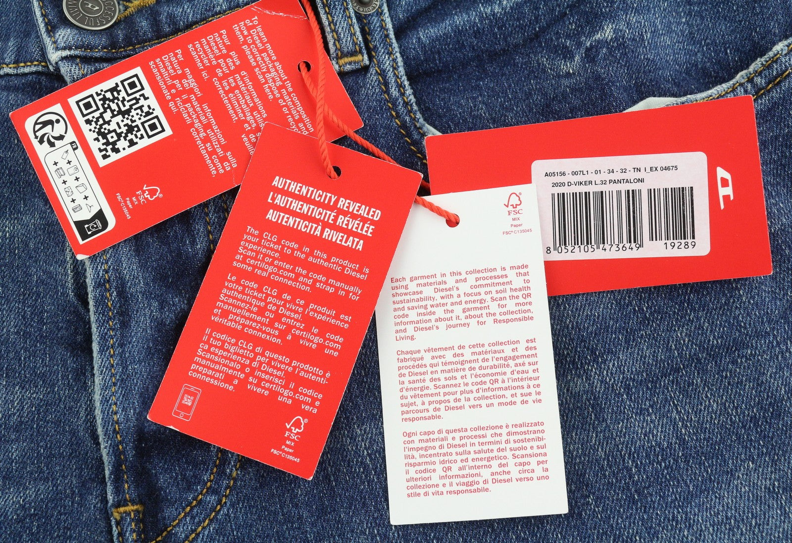 Jeans 2020 D-Viker 007L1