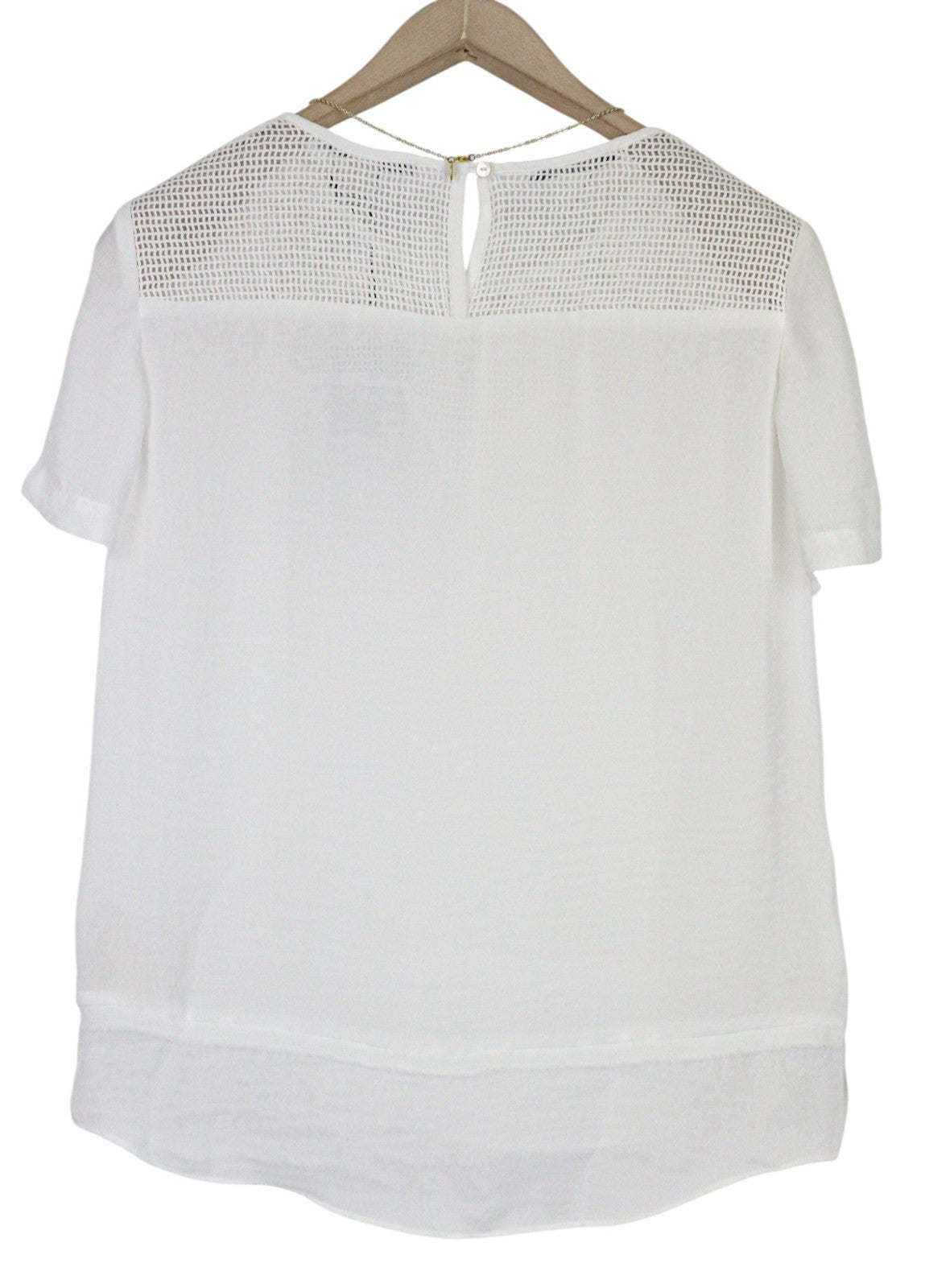 White Twill T-Shirt
