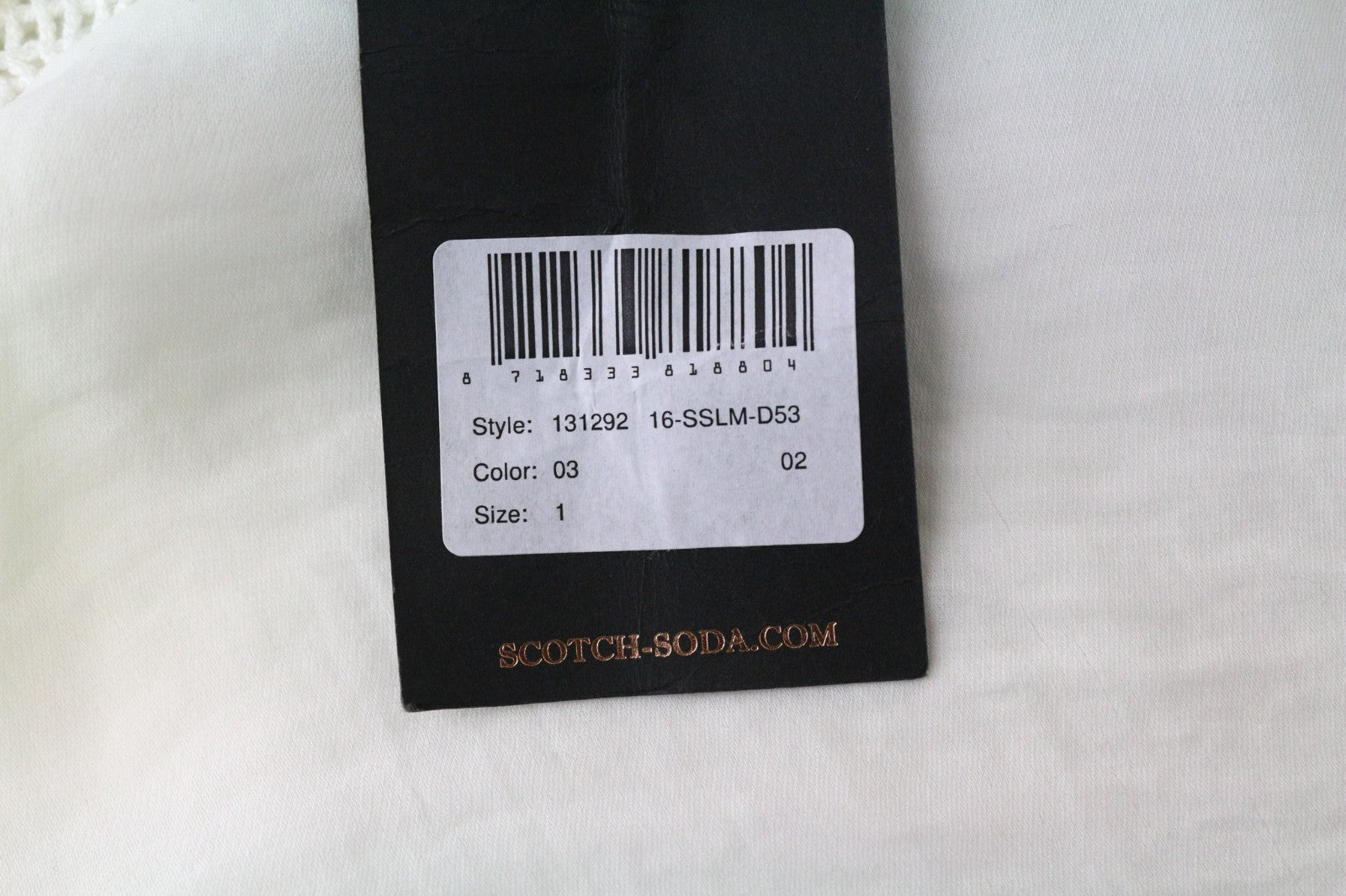 White Twill T-Shirt