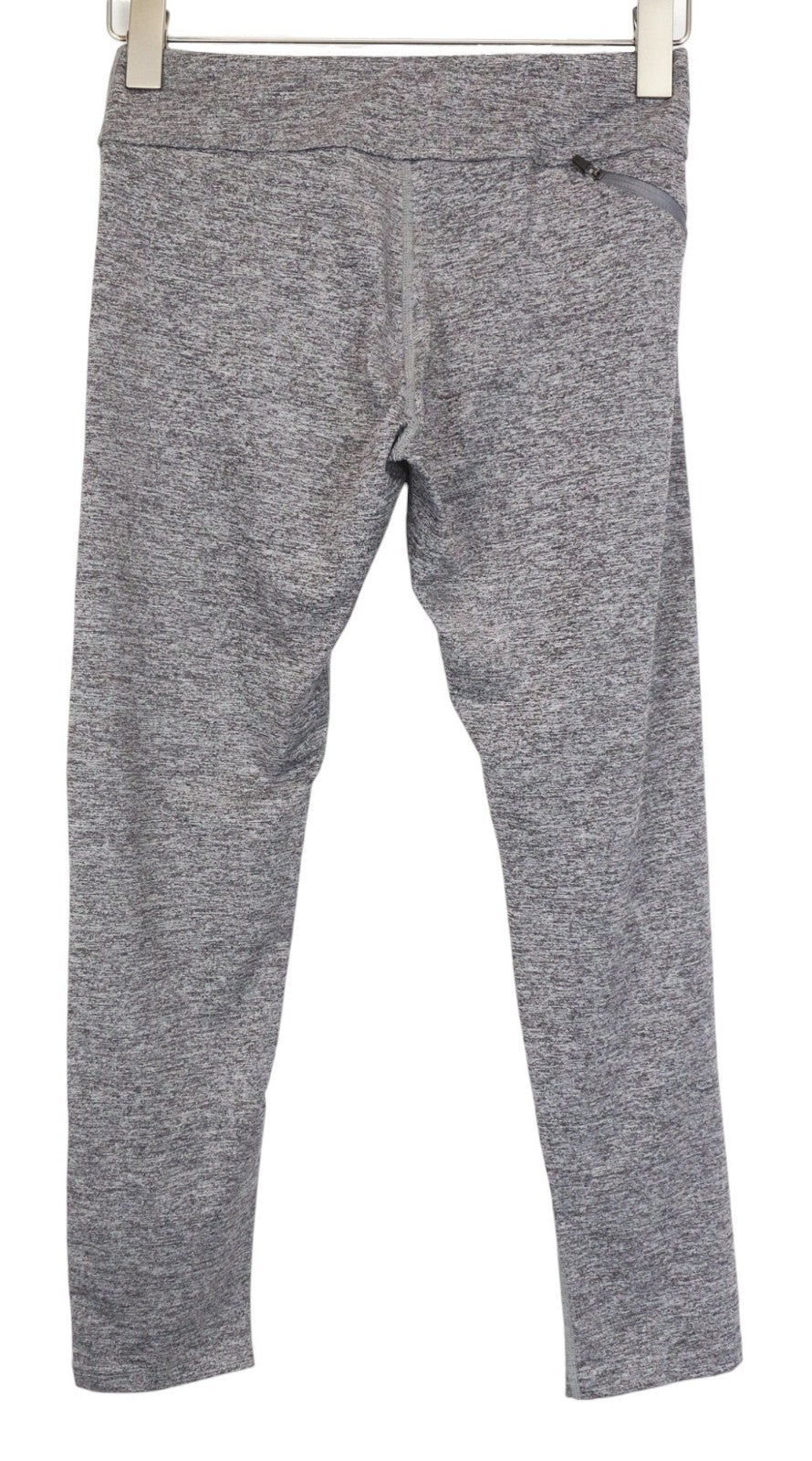 Grey Polyester Sport Leggings