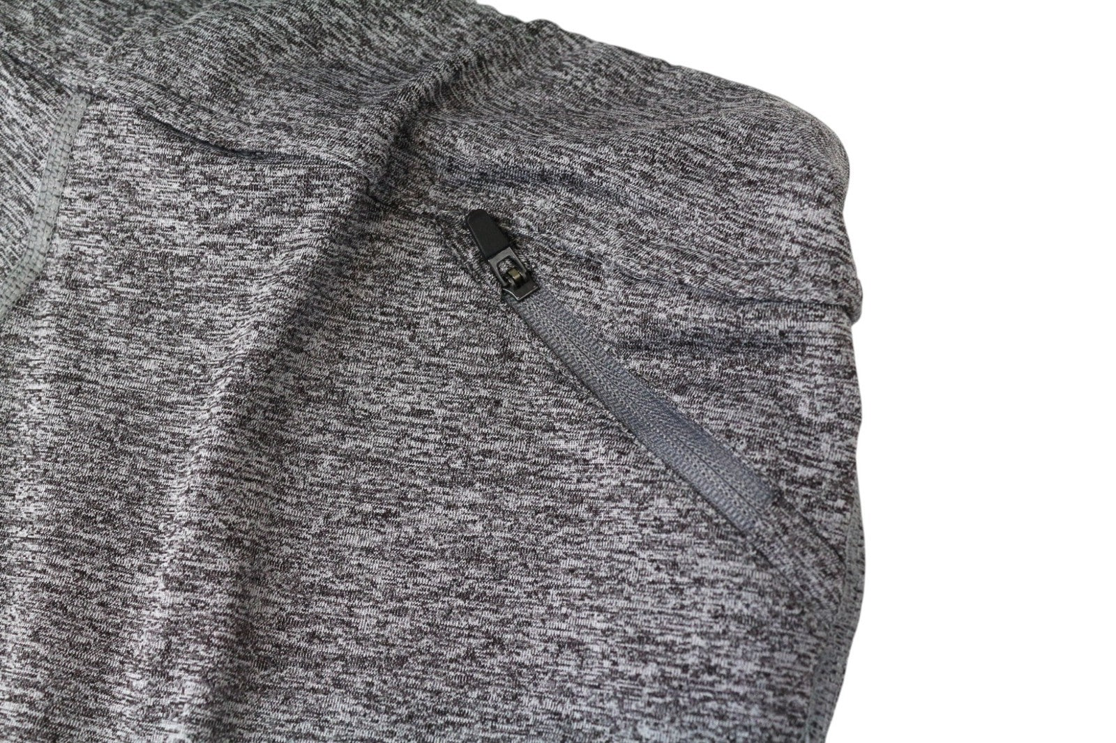 Grey Polyester Sport Leggings