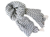 White Twill Scarf