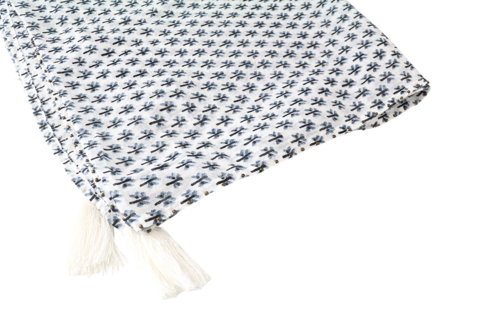 White Twill Scarf
