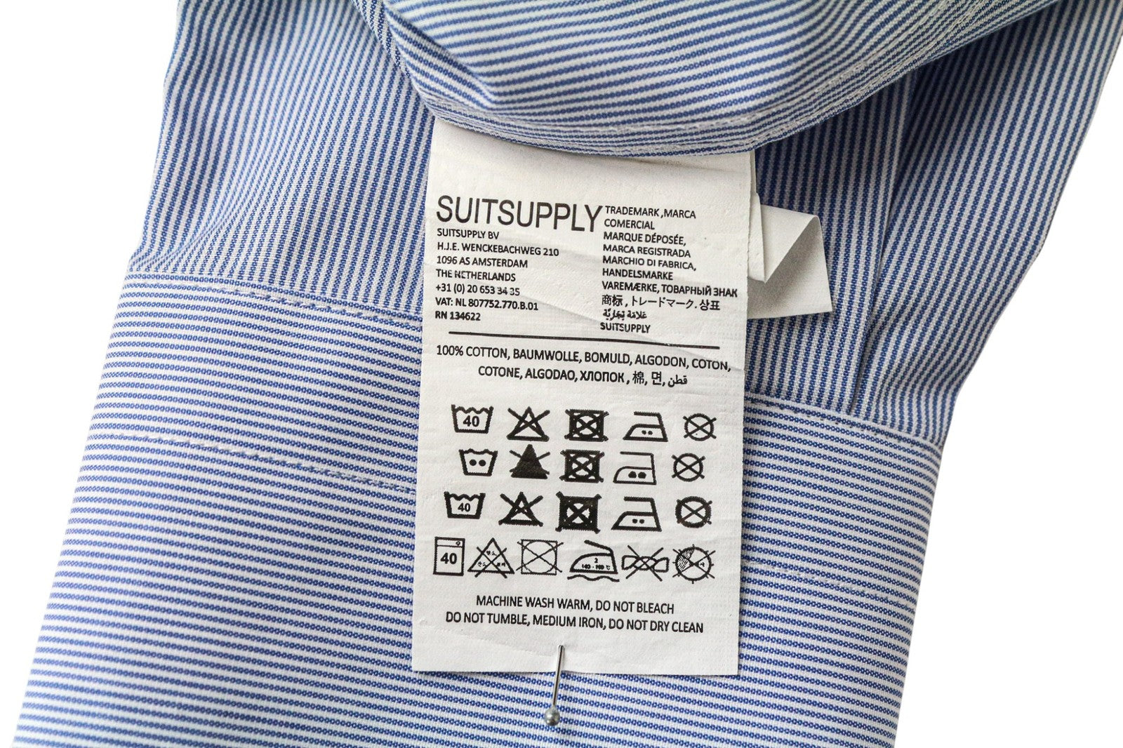 Blue Twill Shirt