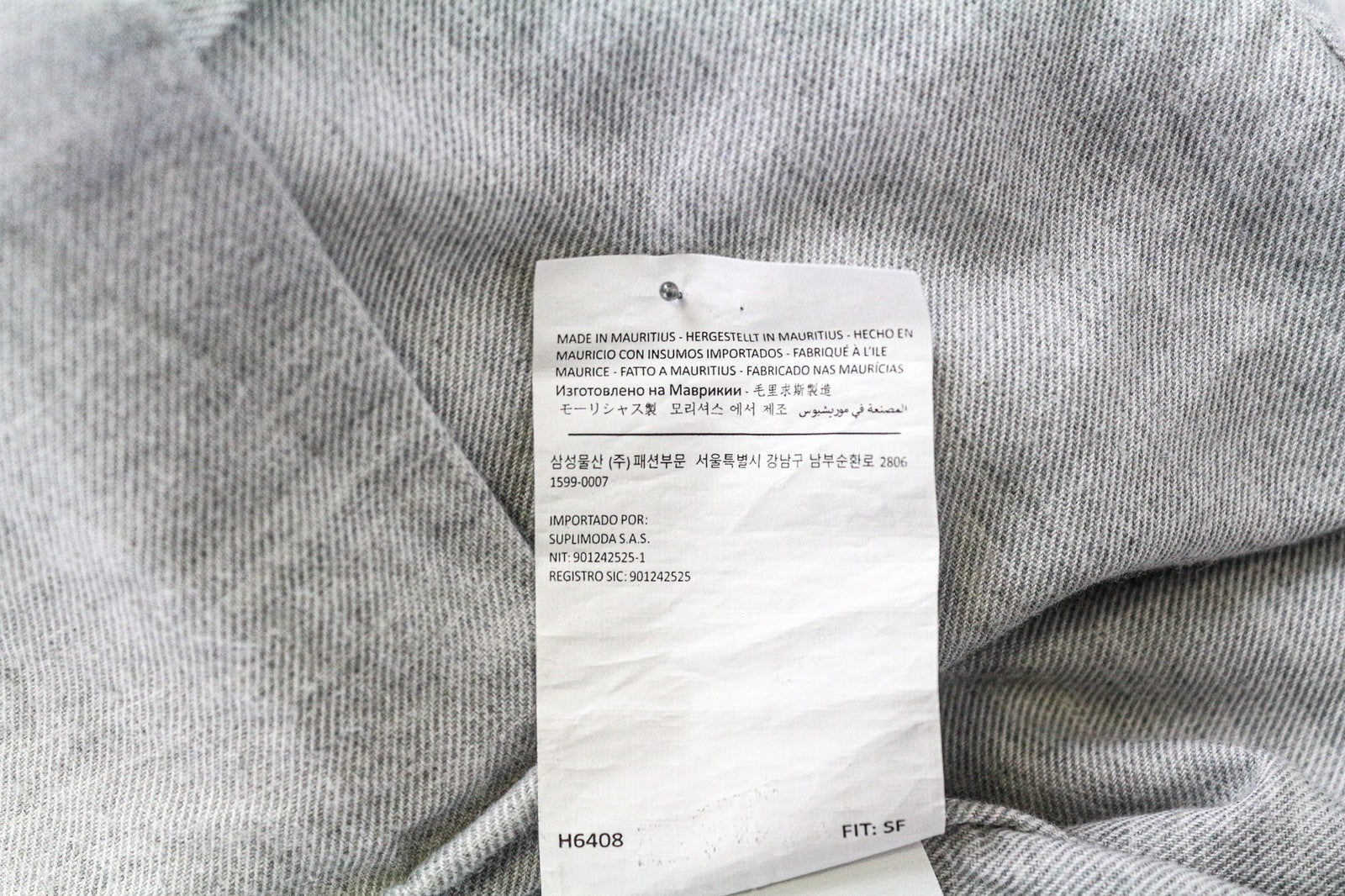 Grey Jersey Shirt