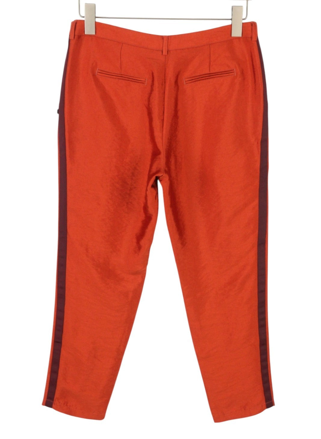Orange Viscose Trousers