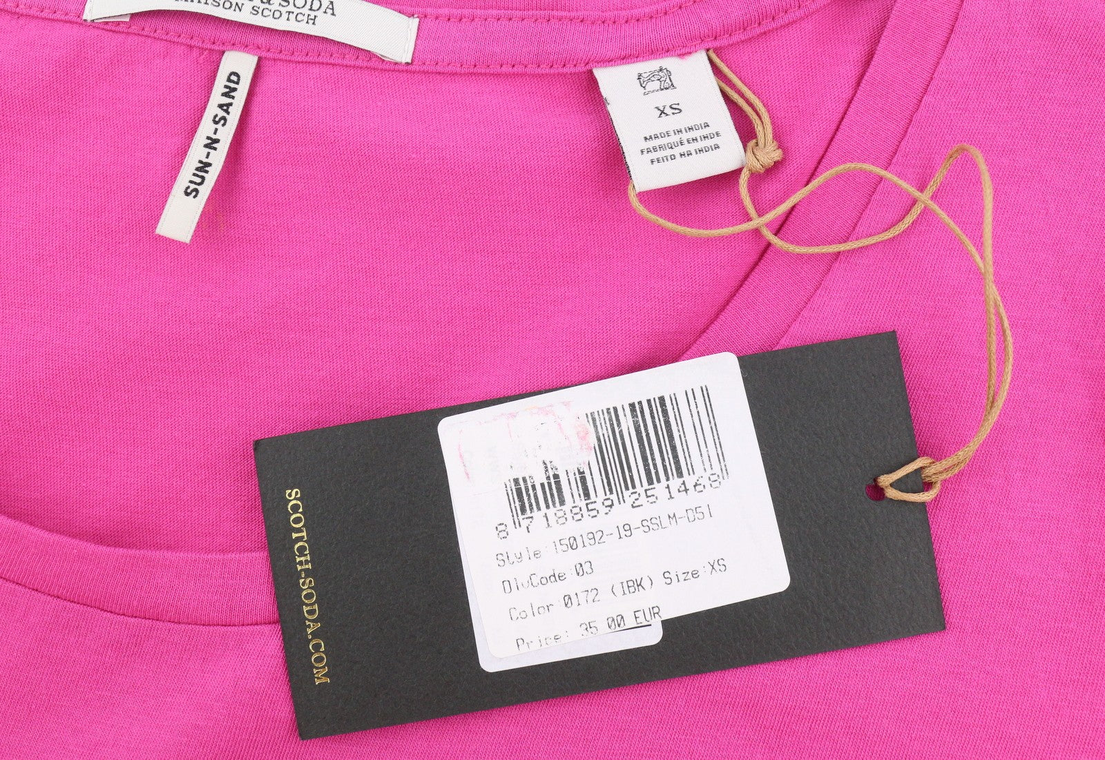 Pink Cotton T-Shirt