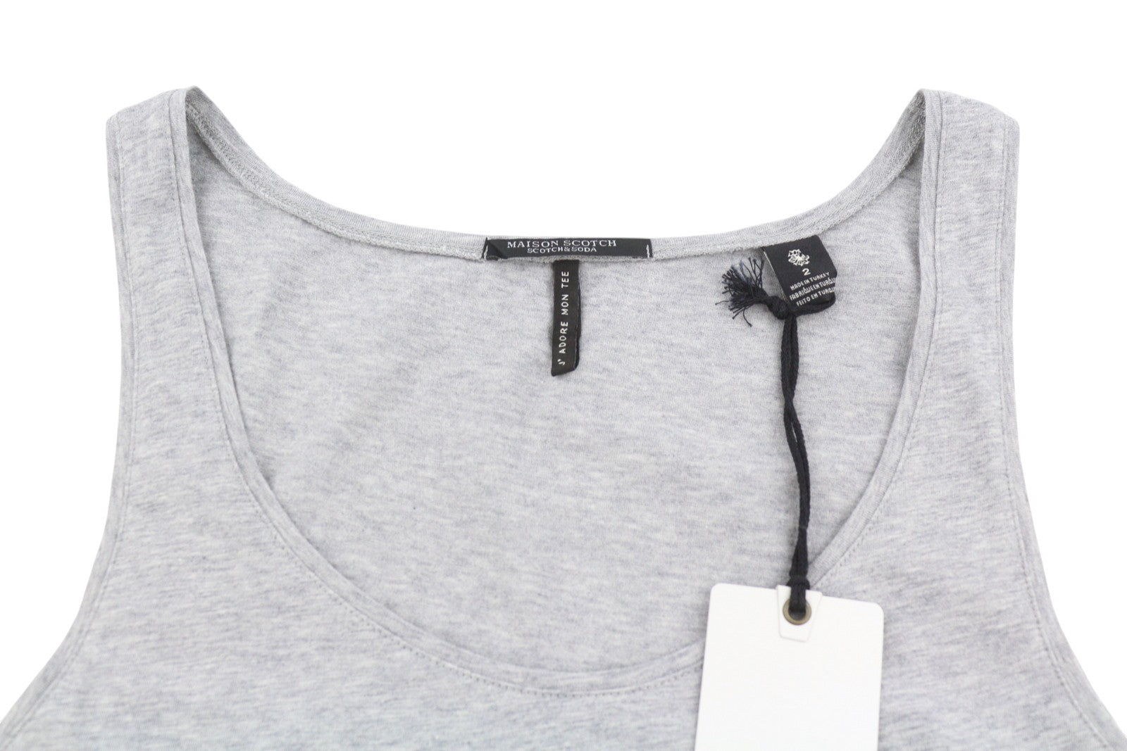 Grey Cotton T-Shirt