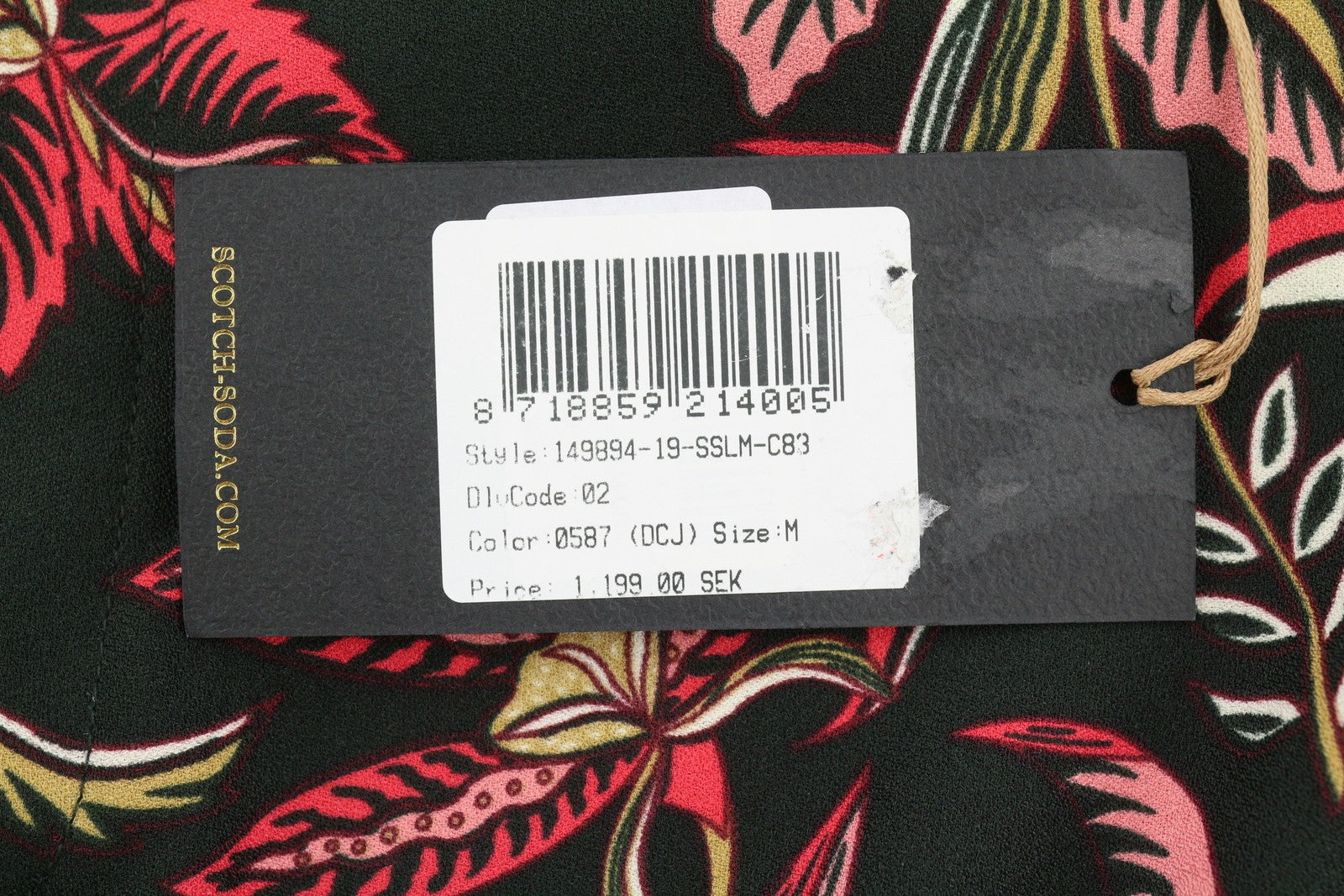 Black Polyester Trousers