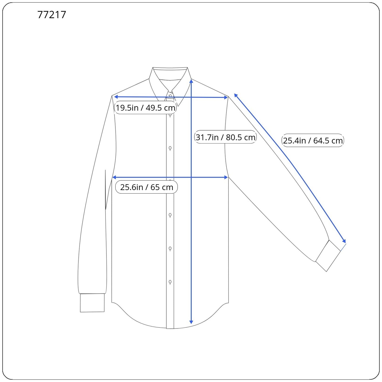 Blue Twill Shirt