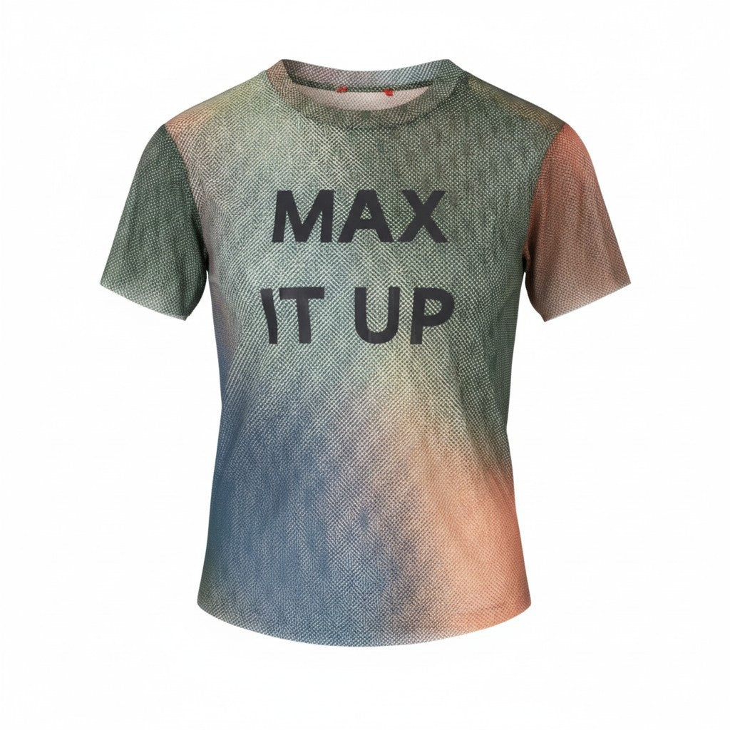 Multicoloured Polyester T-Shirt