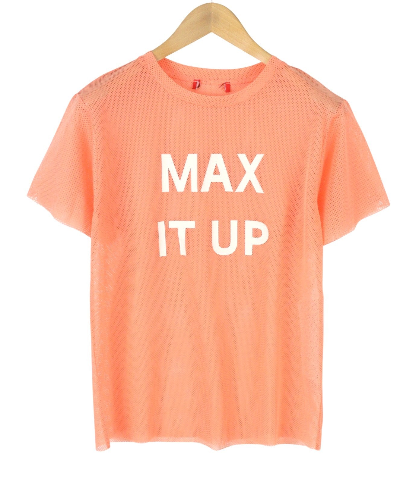 Pink Polyester T-Shirt