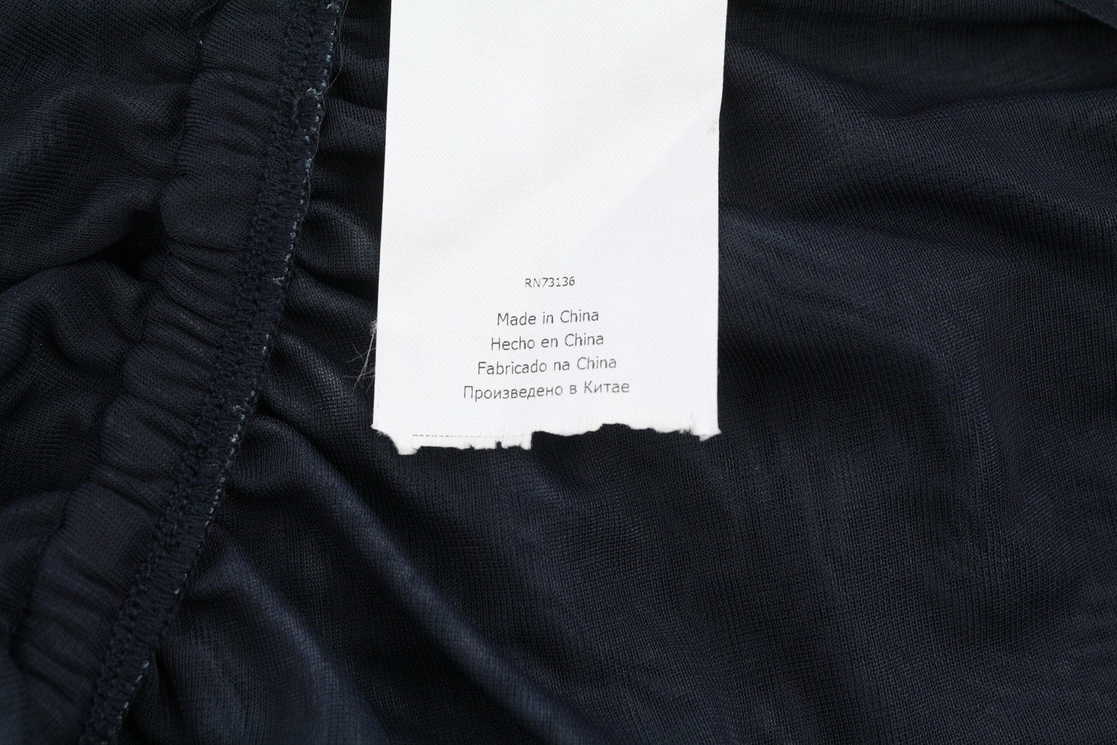 Blue Polyester Blouse