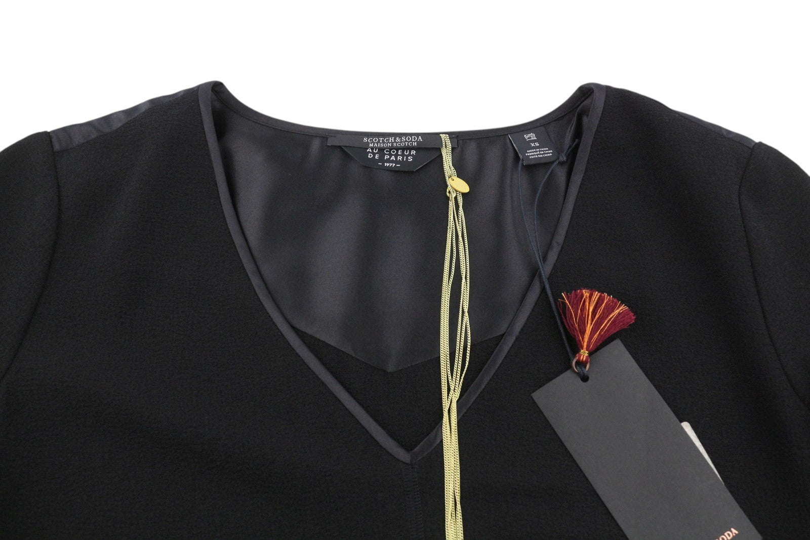 Black Polyester Dress
